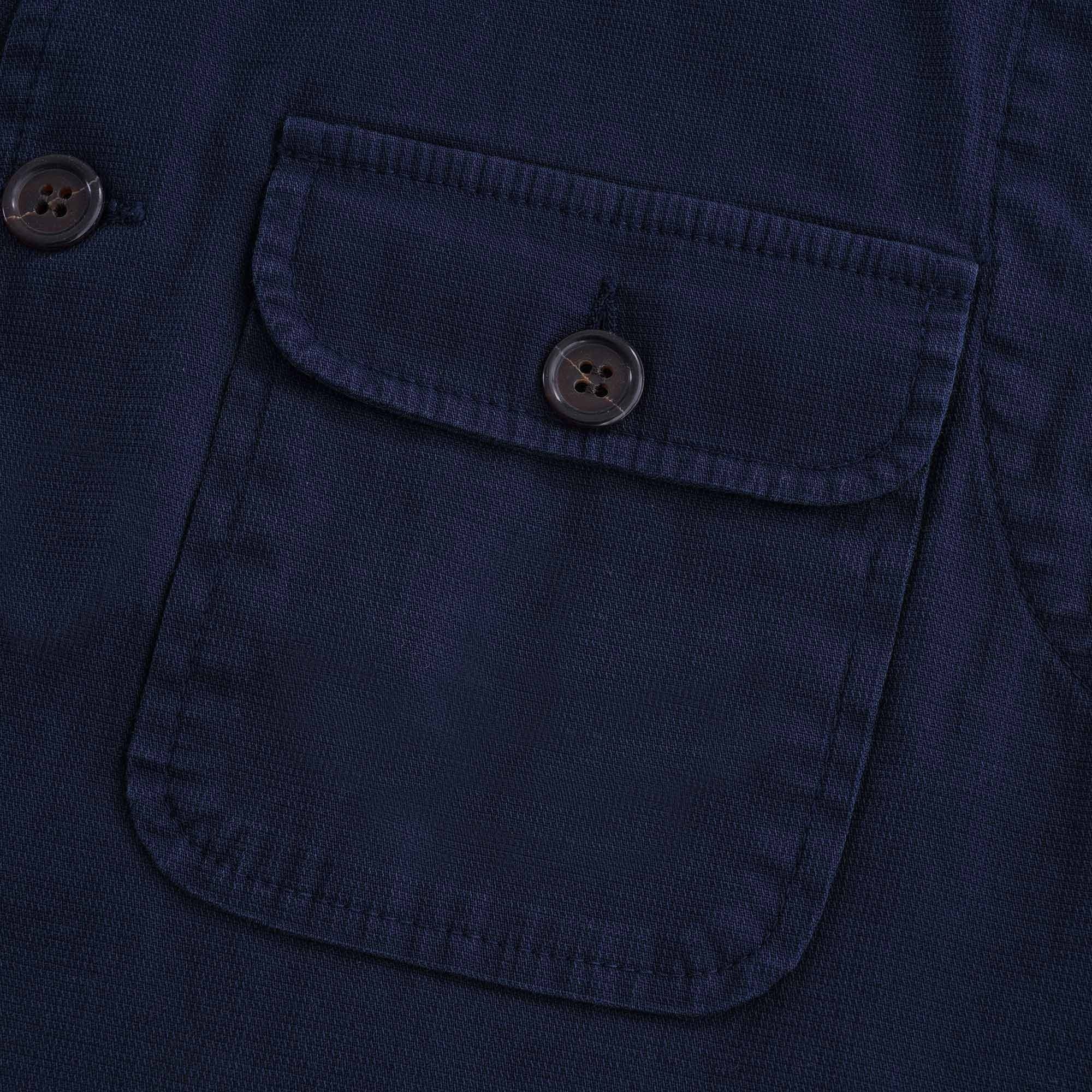 Battleman Waistcoat Fine Weave cotton Ð Navy