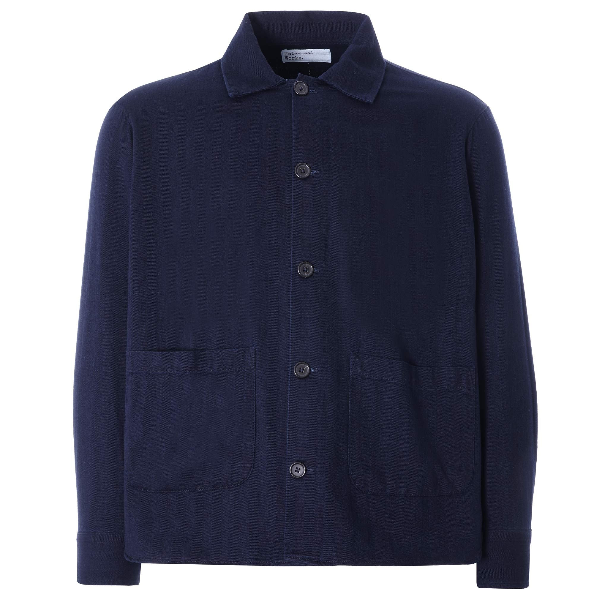 Travail Shirt Herringbone Denim Ð Indigo