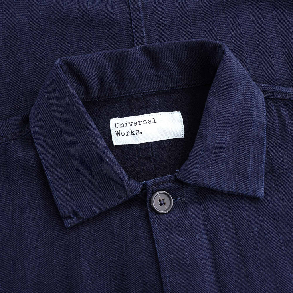 Travail Shirt Herringbone Denim Ð Indigo