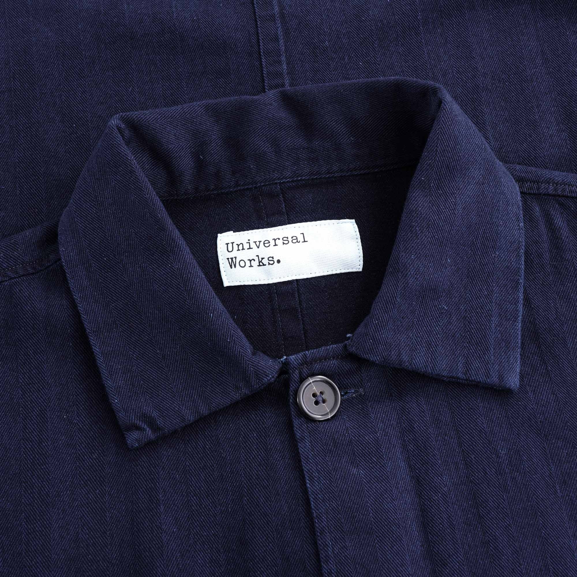 Travail Shirt Herringbone Denim Ð Indigo