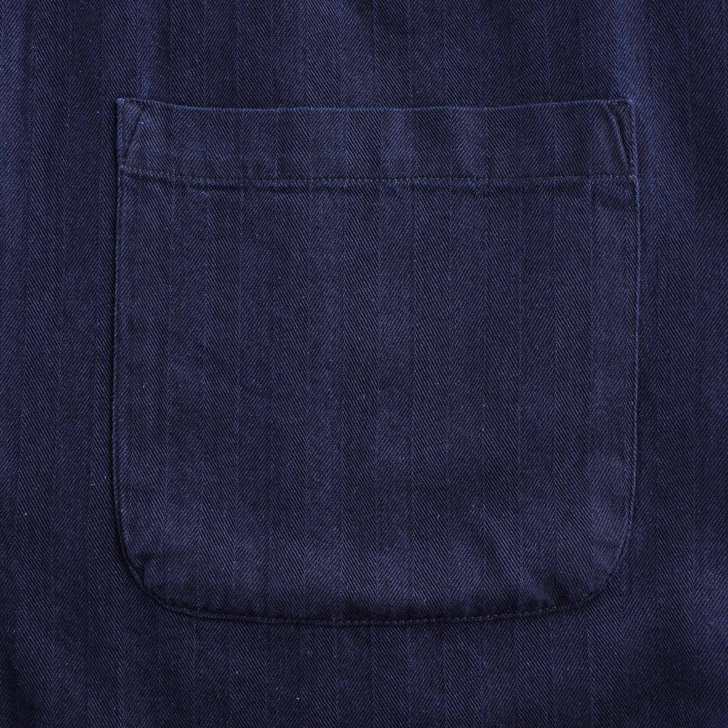 Travail Shirt Herringbone Denim Ð Indigo