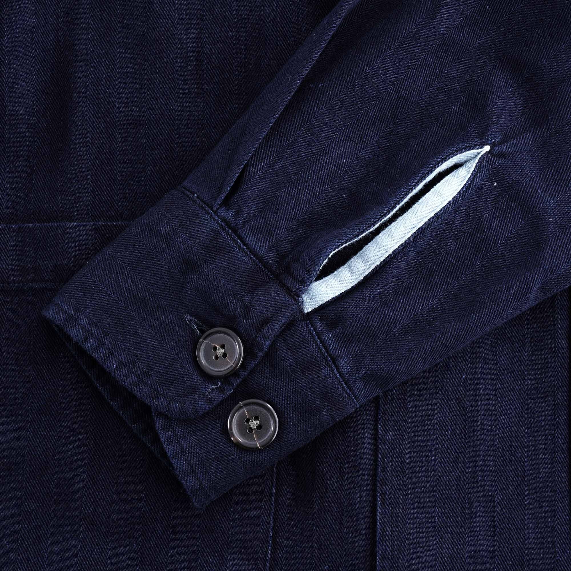 Travail Shirt Herringbone Denim Ð Indigo