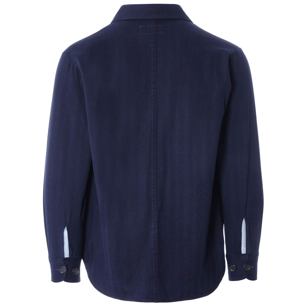 Travail Shirt Herringbone Denim Ð Indigo