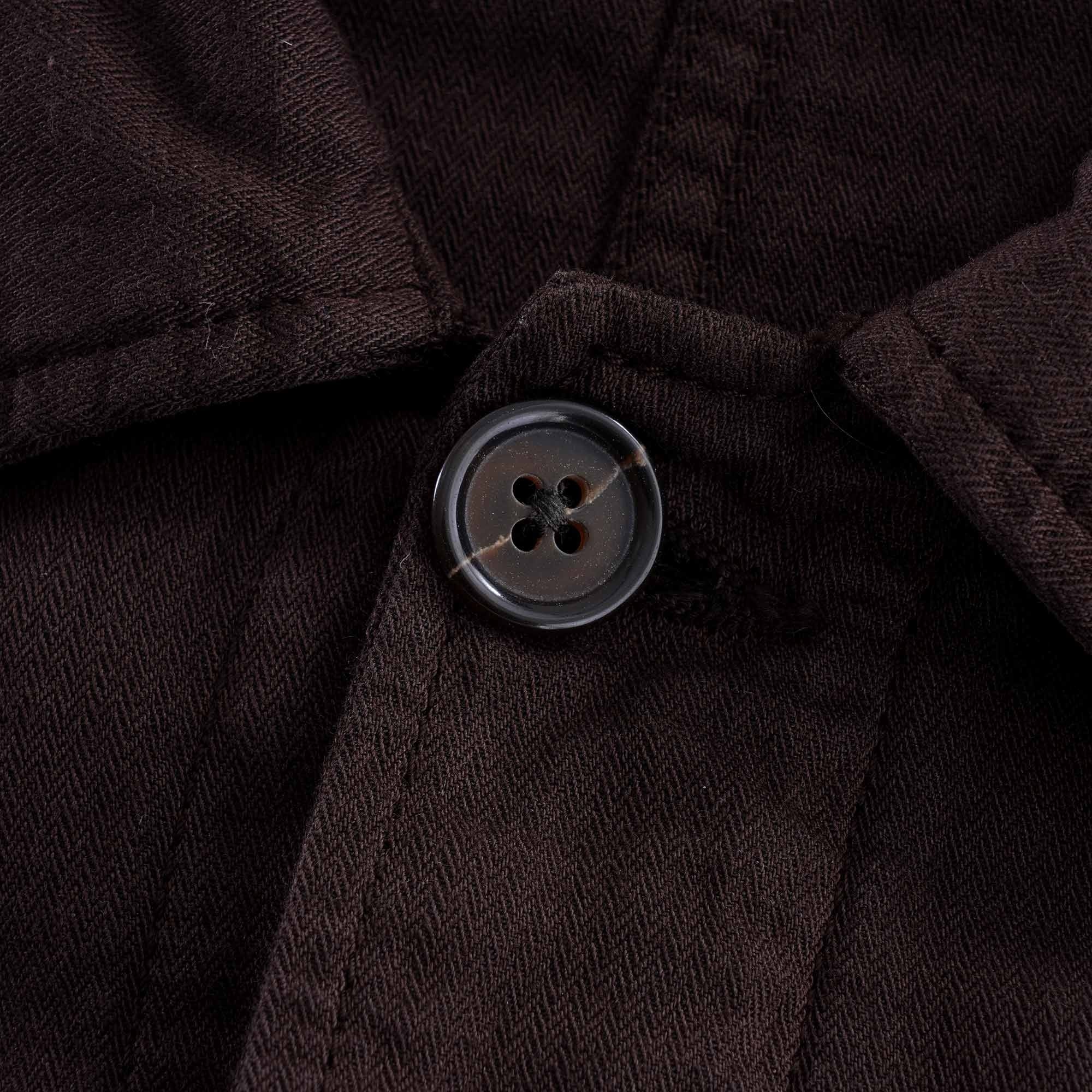 MW Fatigue Jacket O/D Linen Cotton Ð Brown