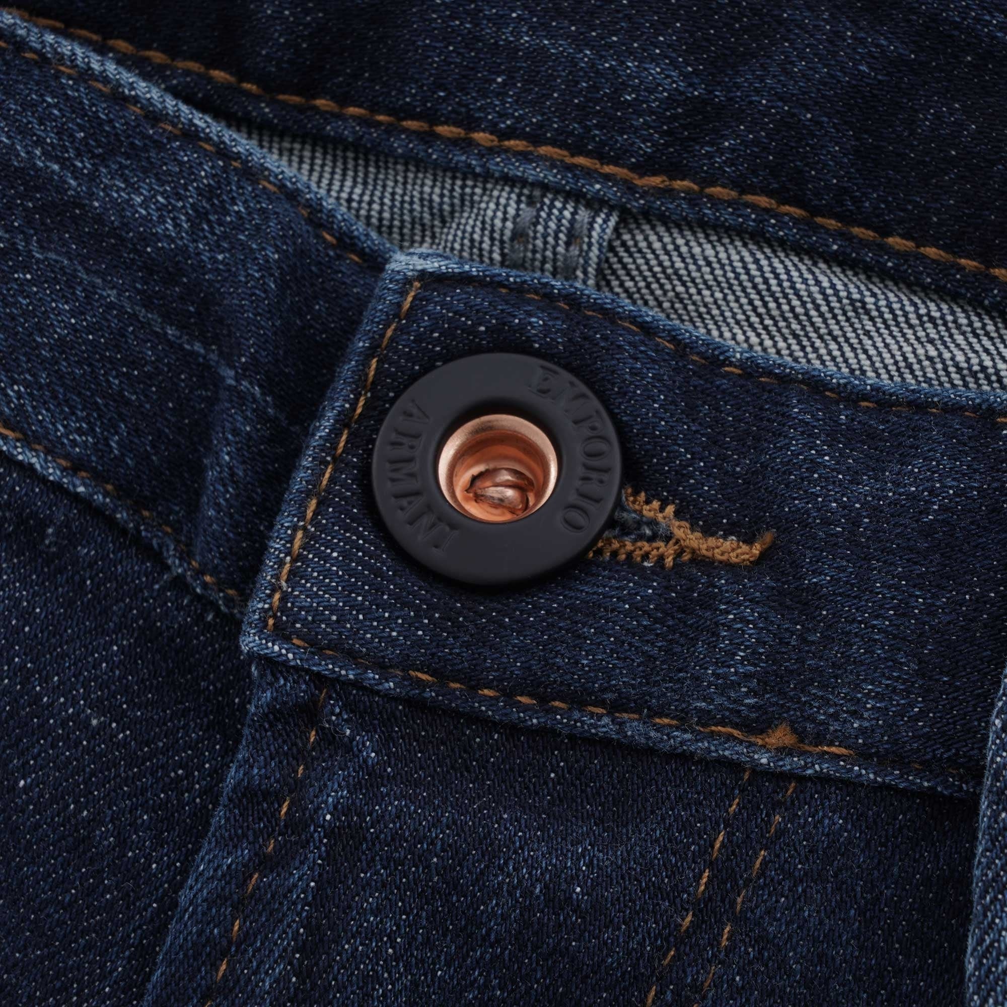 J06 Slim Fit Washed Denim Jeans - Denim Blu