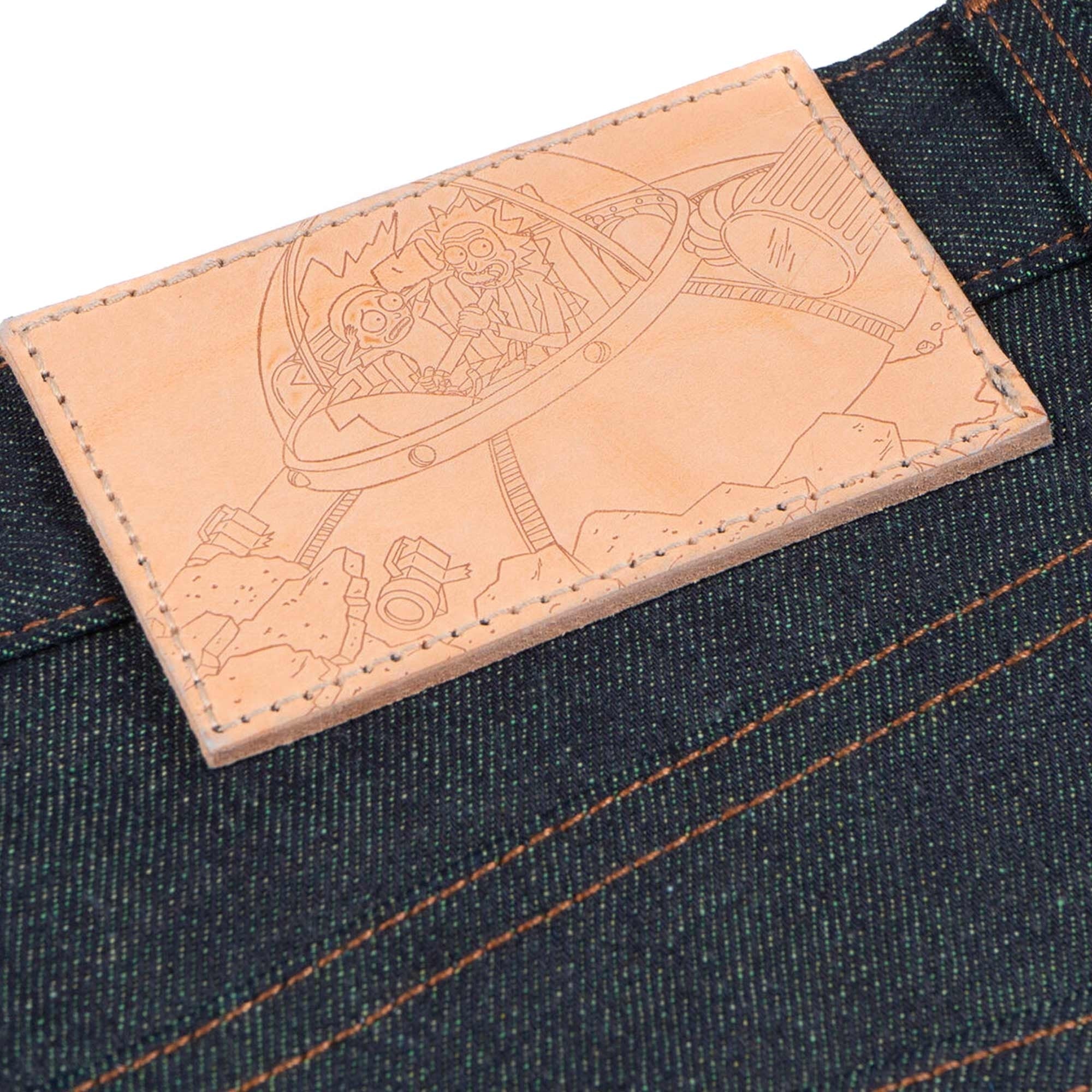 x Rick & Morty Weird Guy Rick Sanchez “Wubba Lubba Dub Dub” Selvedge - Indigo