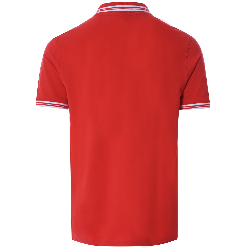 Prime Tipped Polo Ð Red/White