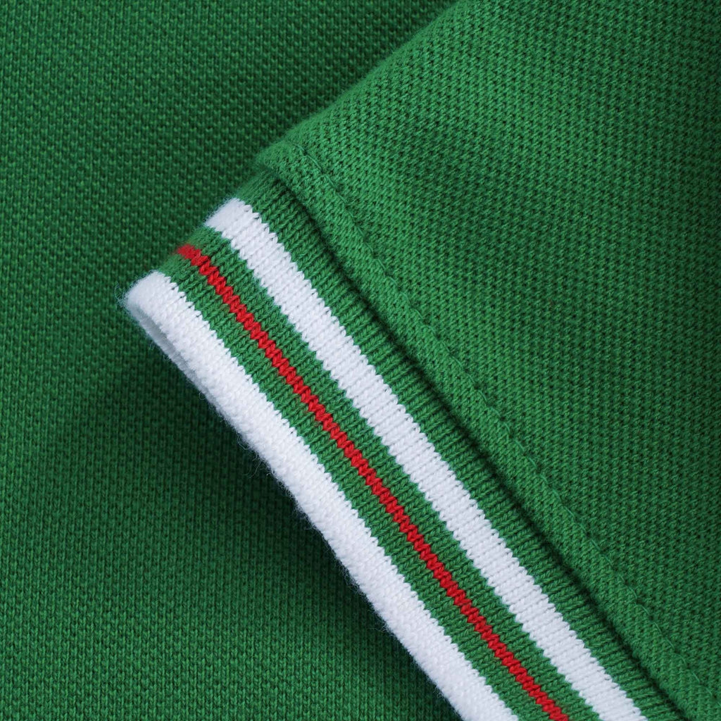 Prime Tipped Polo Ð Green/White