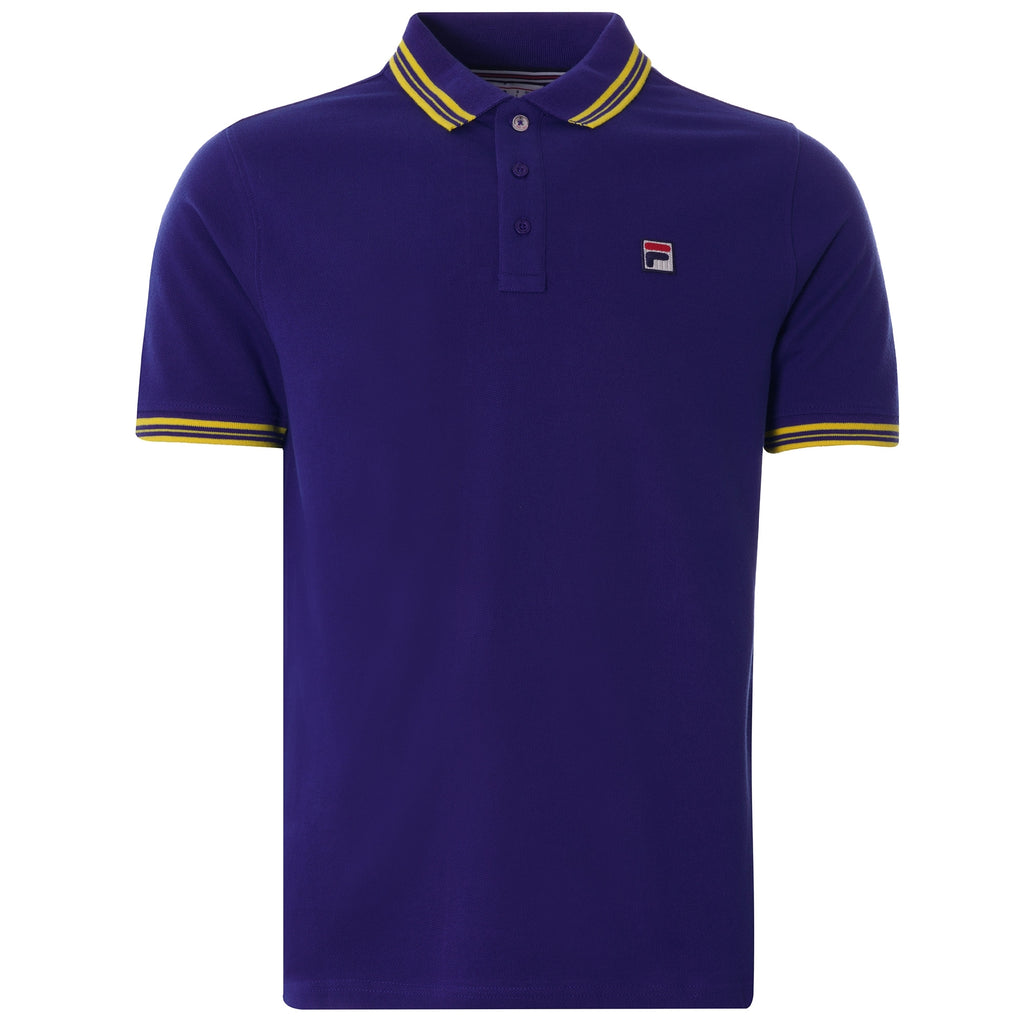 Prime Tipped Polo Ð Blue/Yellow