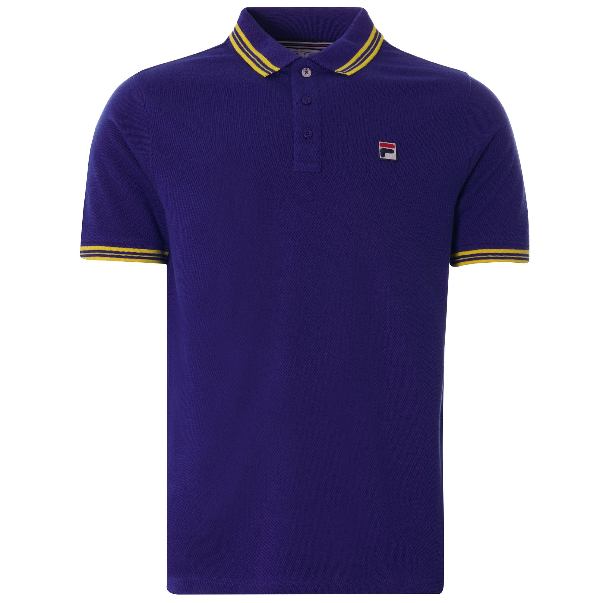 Prime Tipped Polo Ð Blue/Yellow
