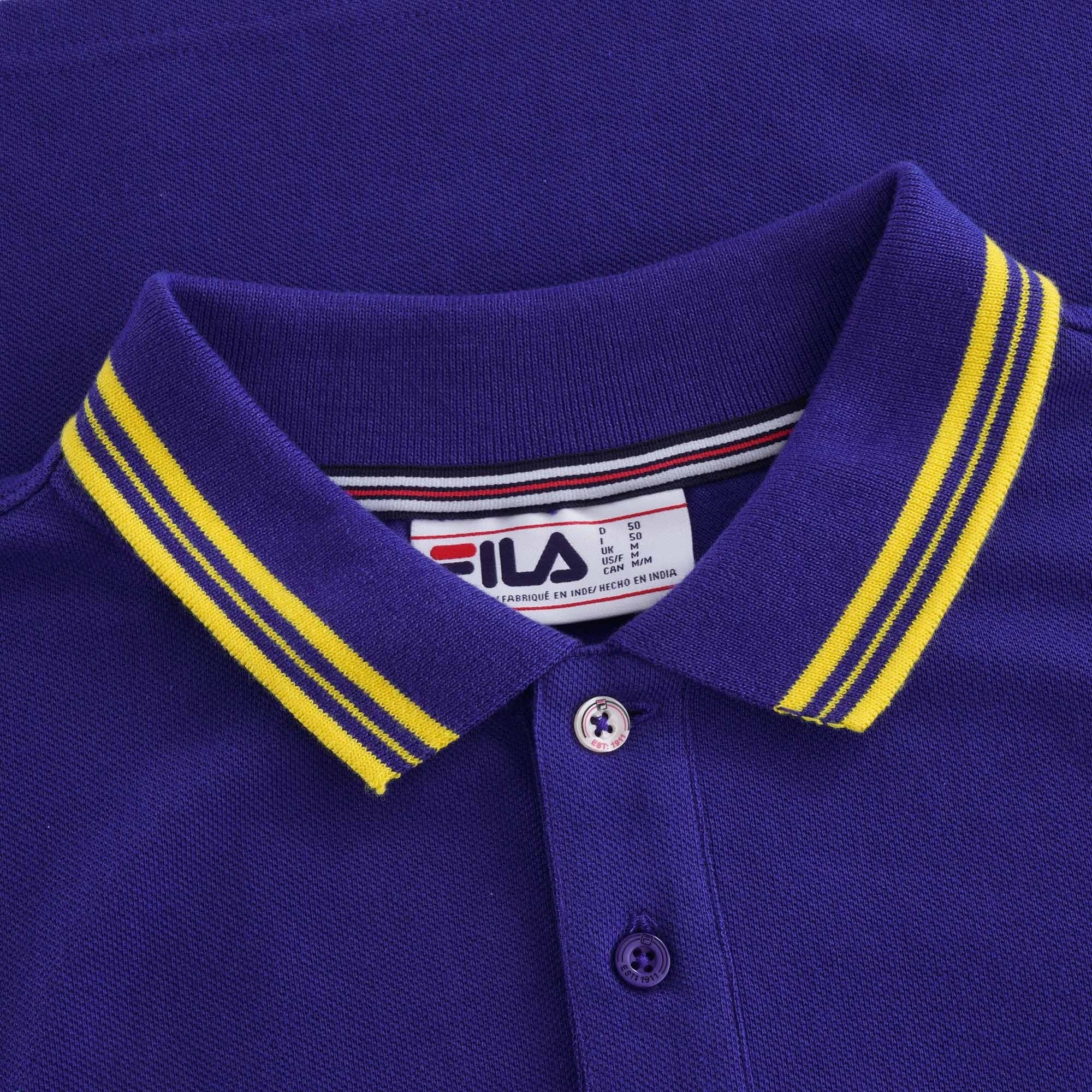 Prime Tipped Polo Ð Blue/Yellow