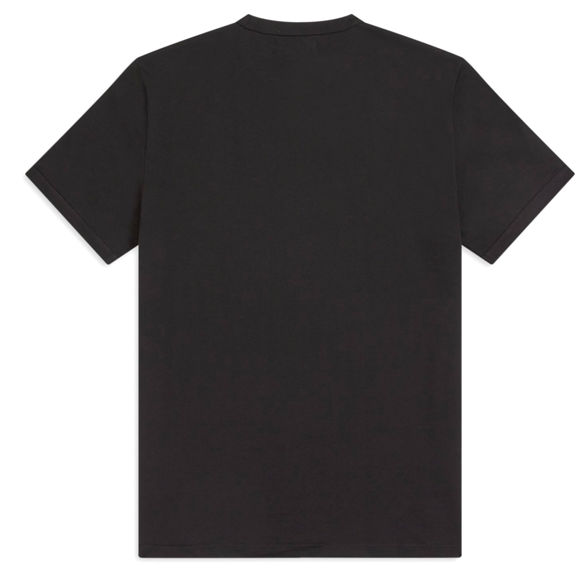 Fred Perry Tonal Taped Ringer T-Shirt - Black