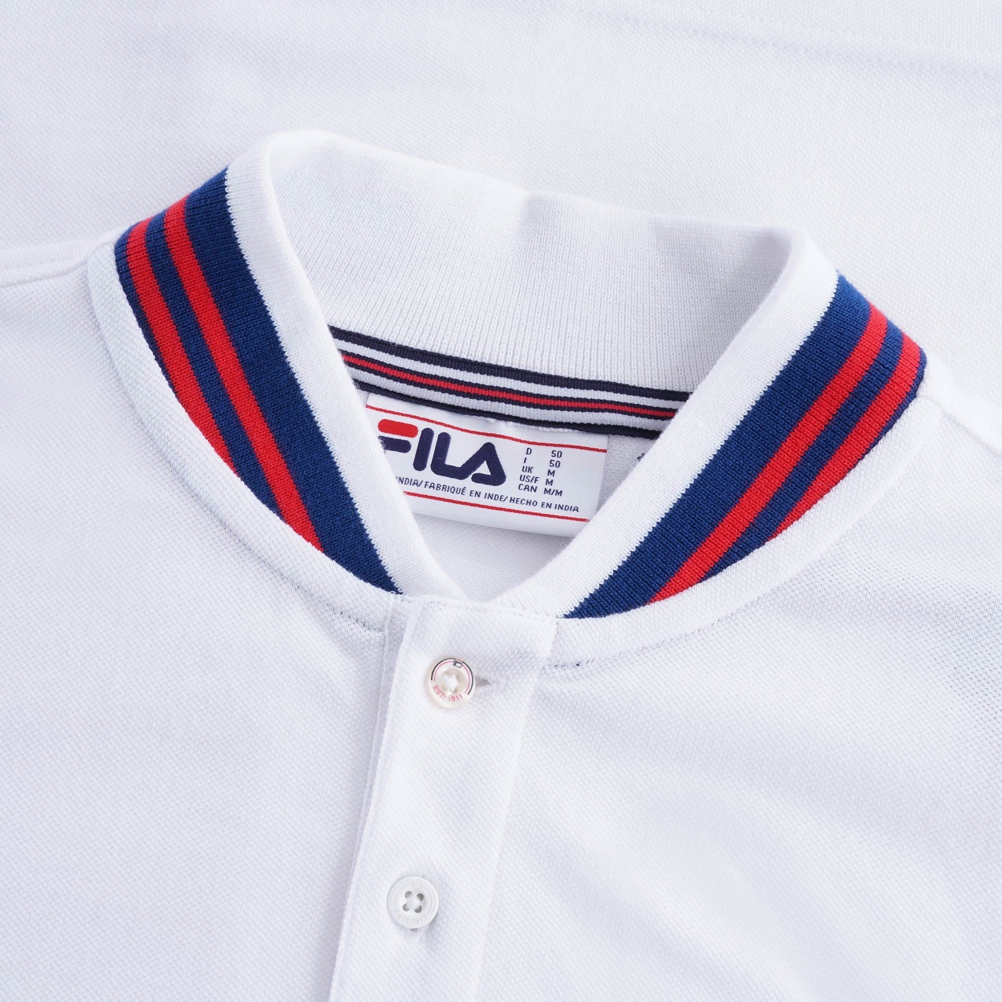 Skipper Tipped Polo Ð White/Peacoat