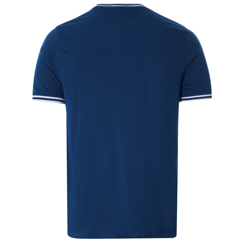 Flank Tipped Ringer T-Shirt Ð Navy/White