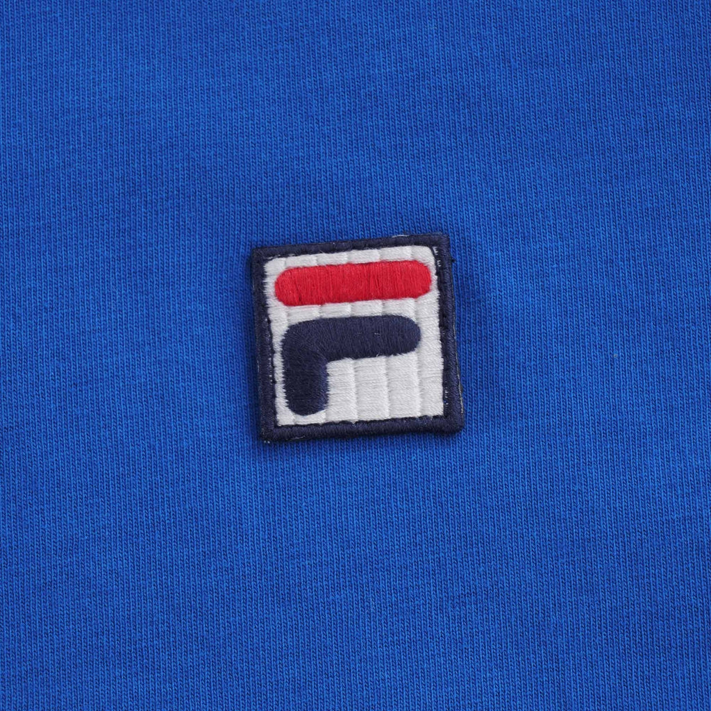 Flank Tipped Ringer T-Shirt Ð Blue/White