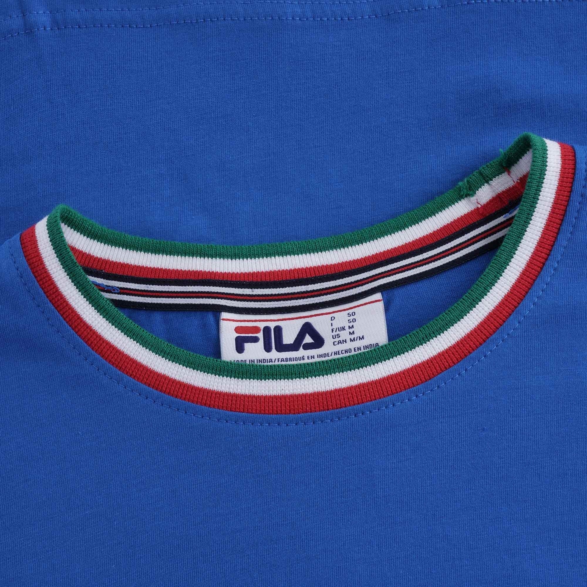 Flank Tipped Ringer T-Shirt Ð Blue/Red
