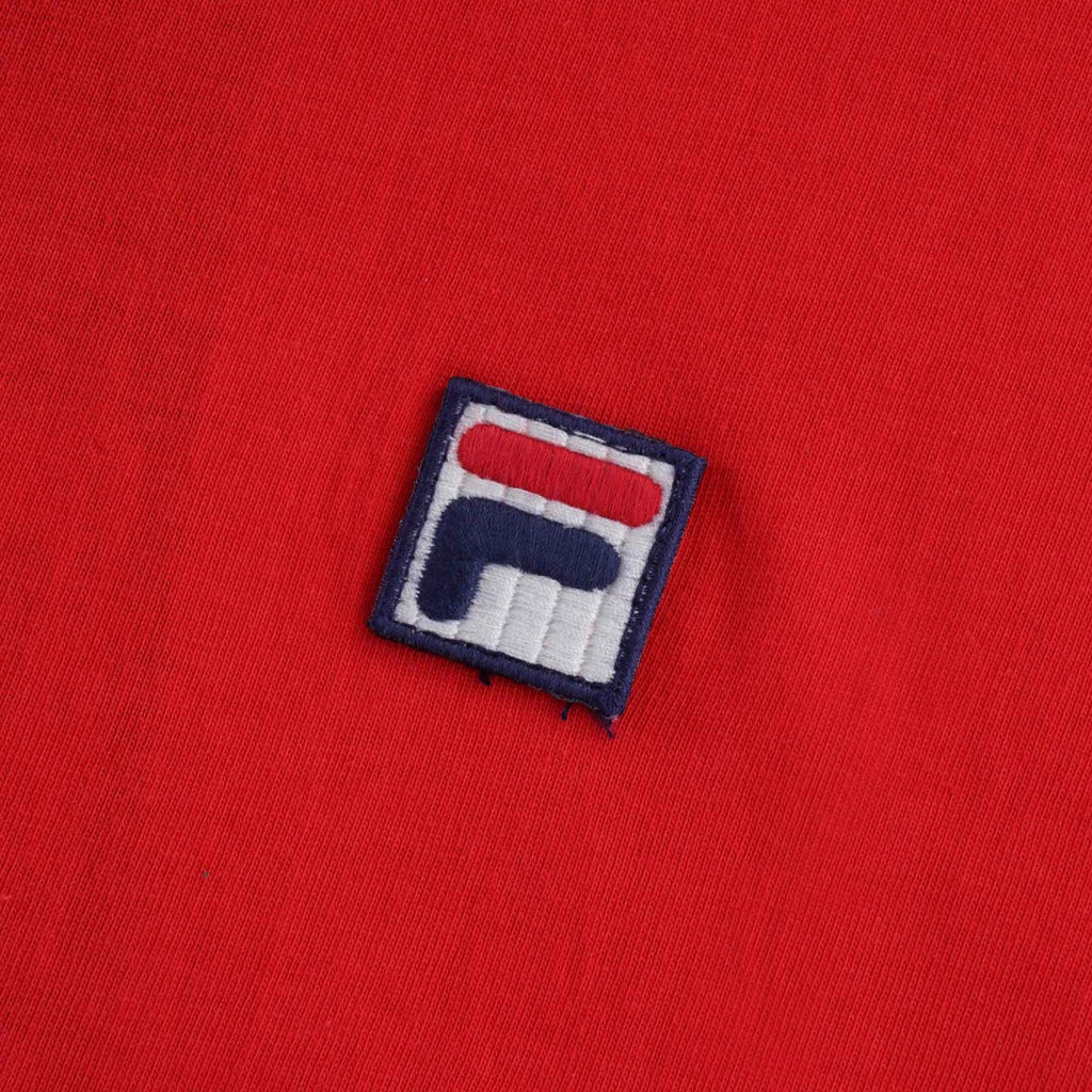 Flank Tipped Ringer T-Shirt Ð Red/Gold