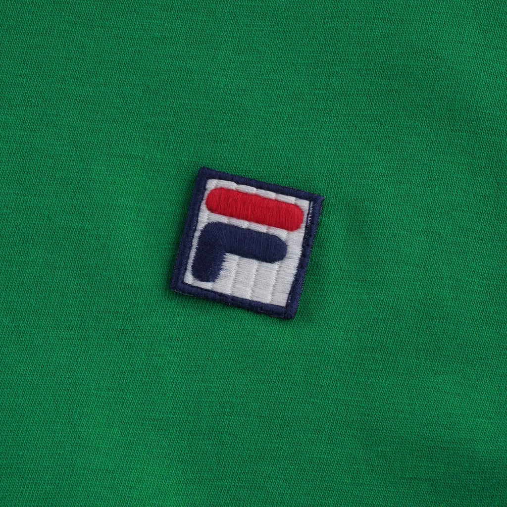 Flank Tipped Ringer T-Shirt Ð Green/White