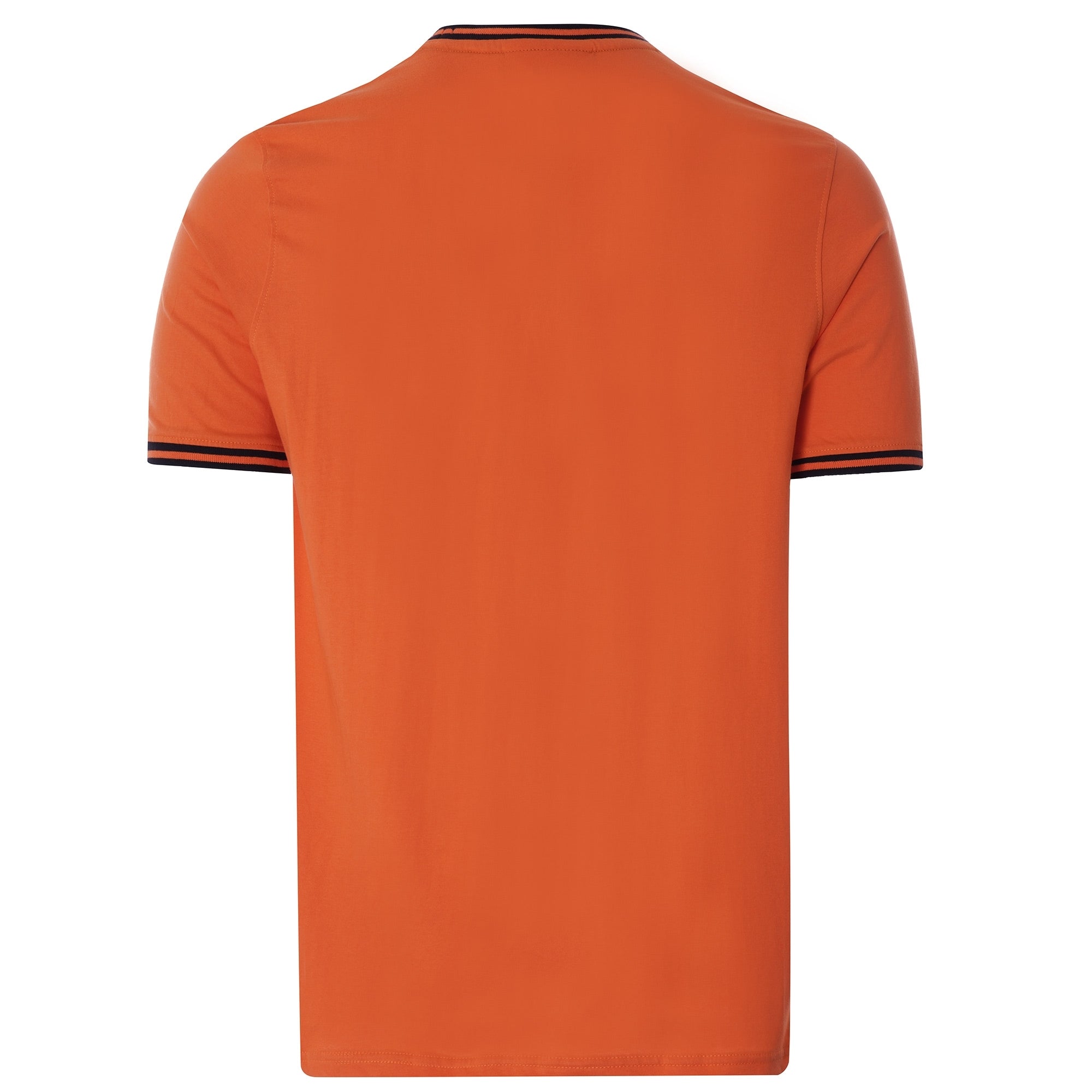 Flank Tipped Ringer T-Shirt Ð Poppy/Black