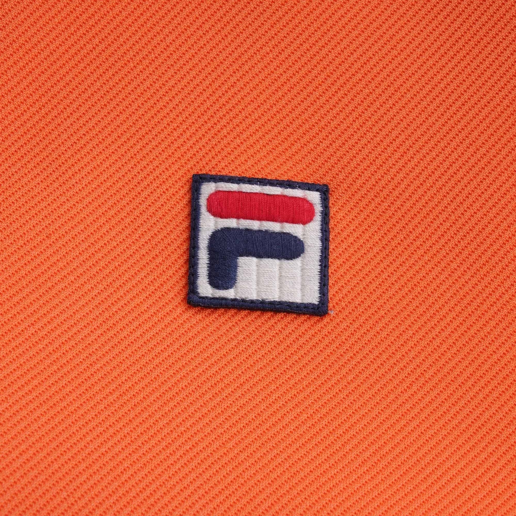 Baranci Piped Classic Track Top - Orange/Black