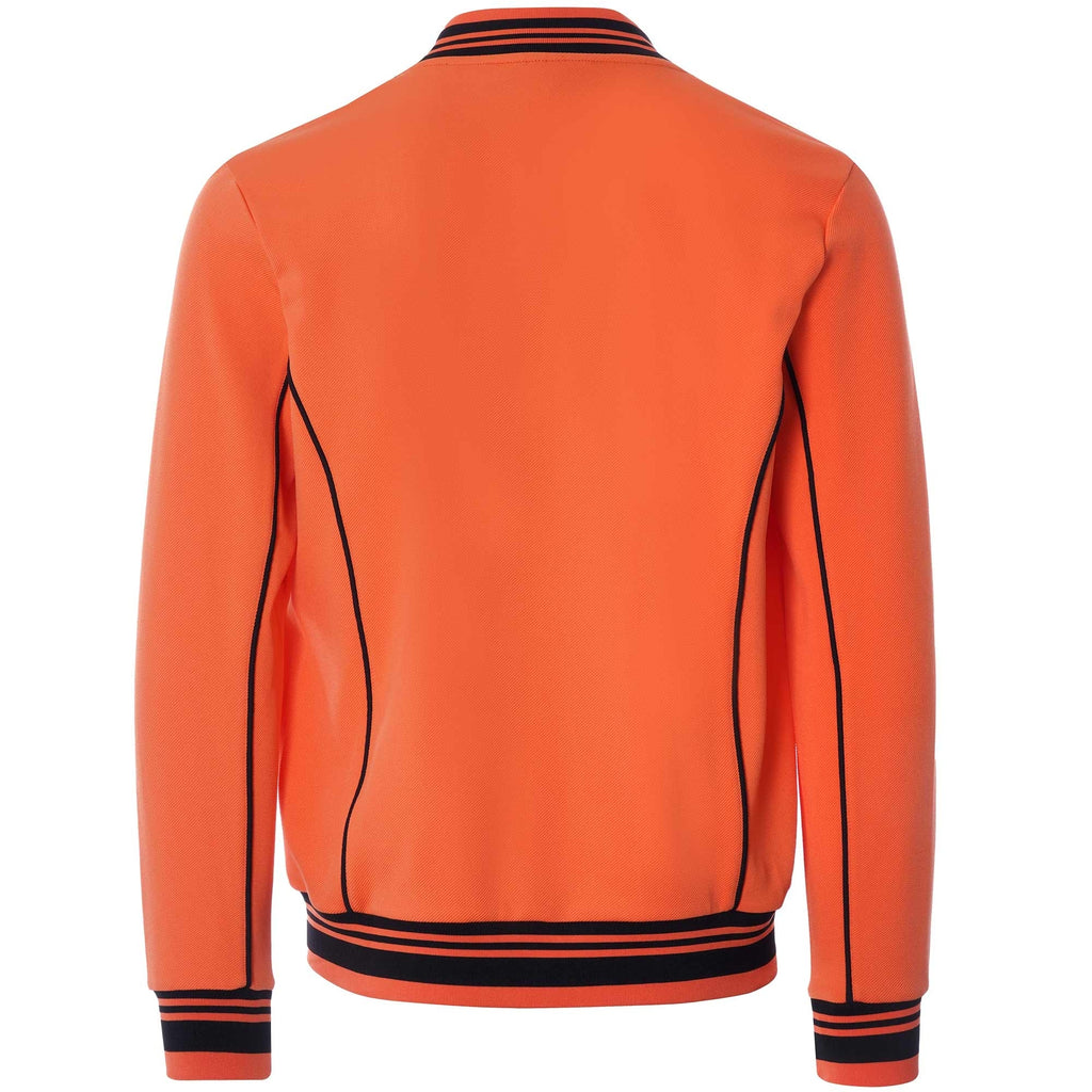 Baranci Piped Classic Track Top - Orange/Black