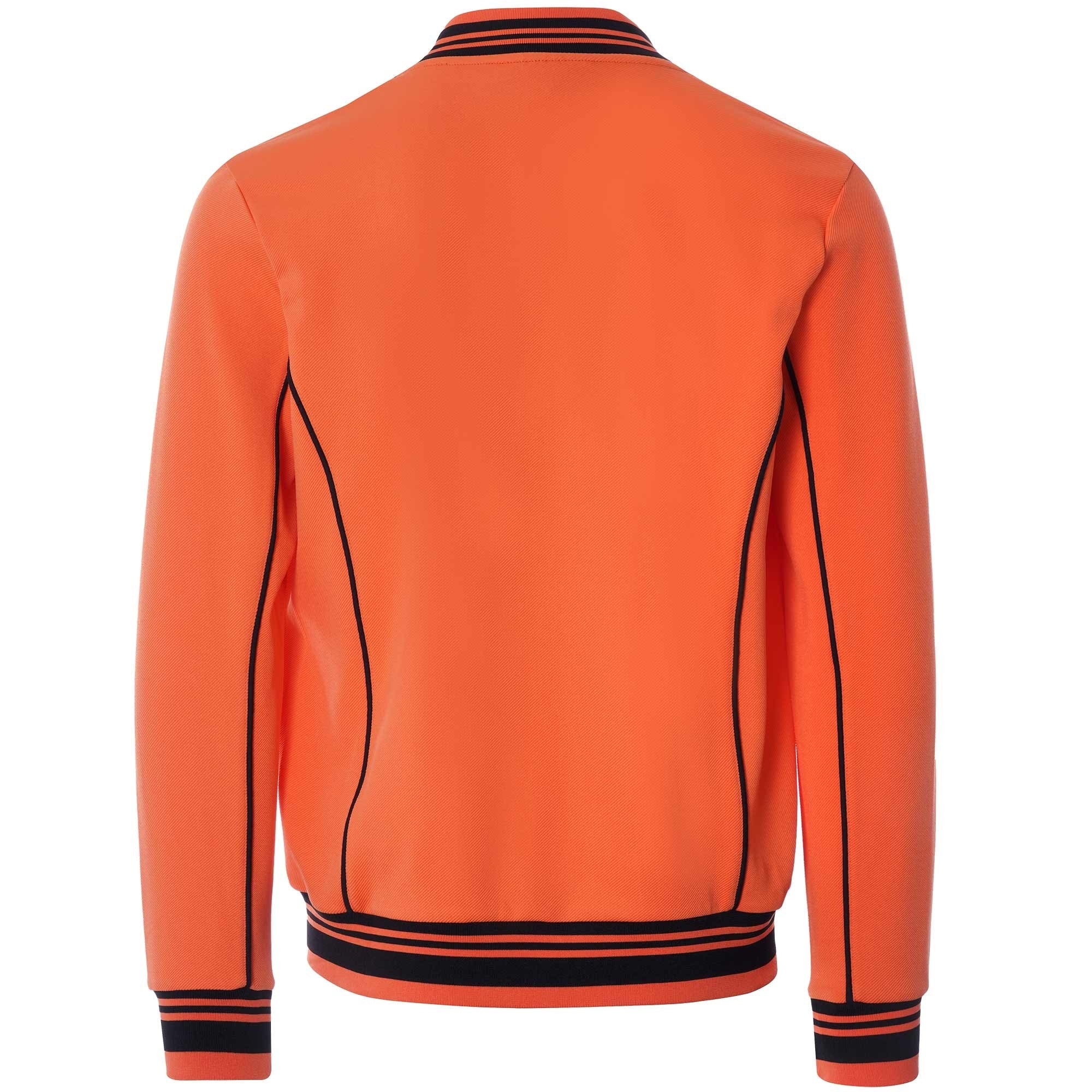 Baranci Piped Classic Track Top - Orange/Black