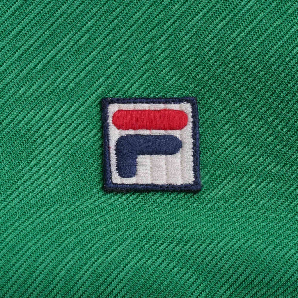 Baranci Piped Classic Track Top - Green/White