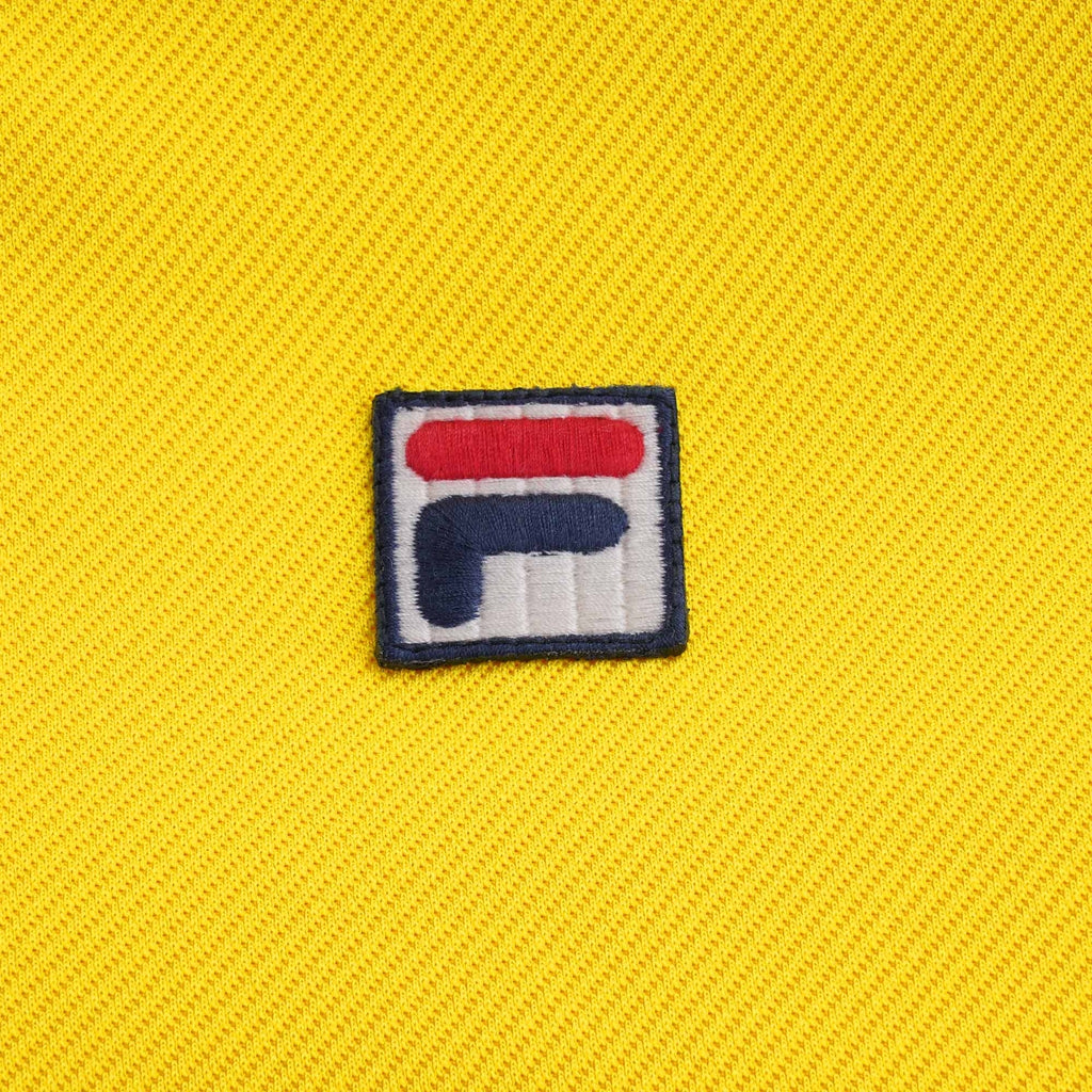 Baranci Piped Classic Track Top - Yellow/Blue