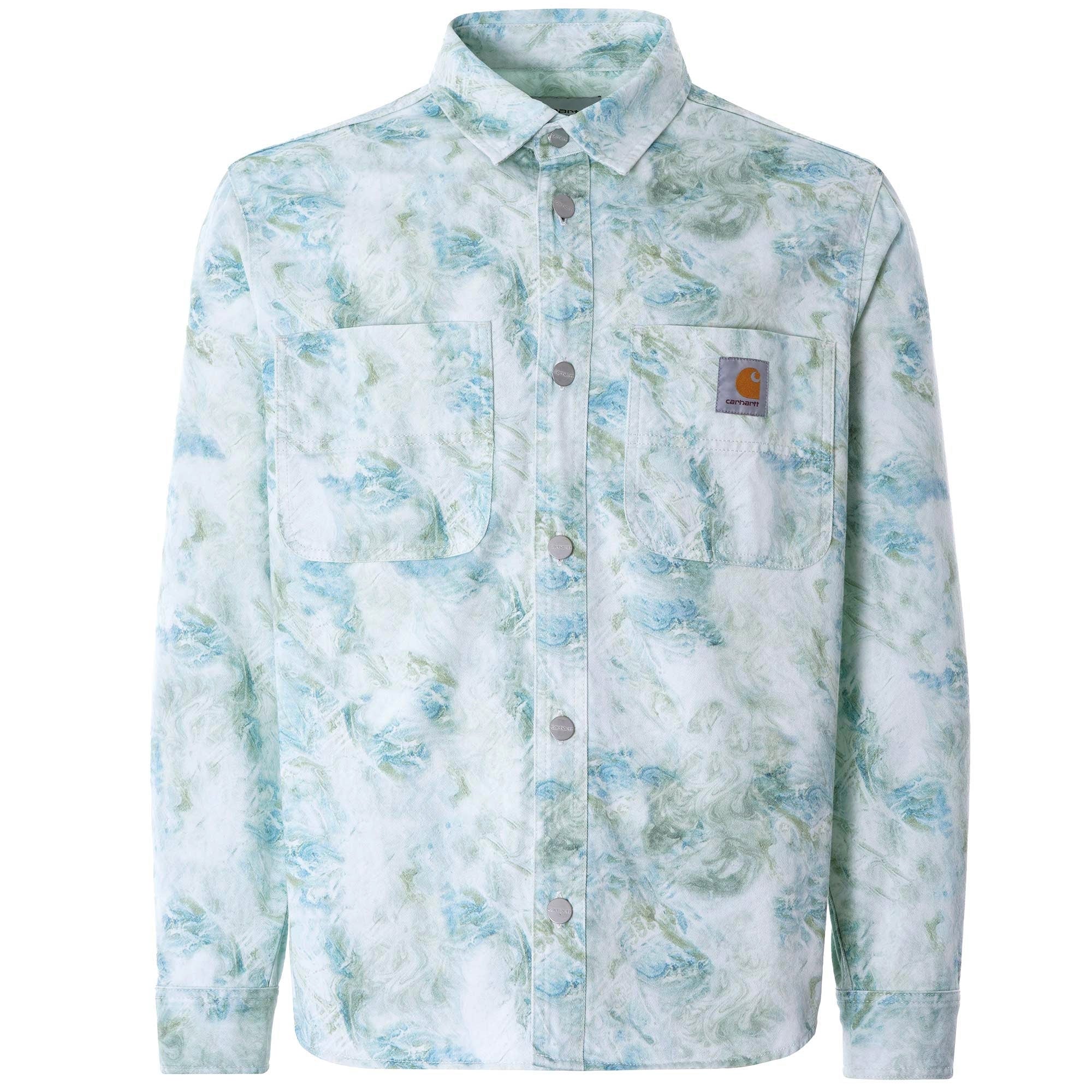 Marble Shirt - Marble Print Wave