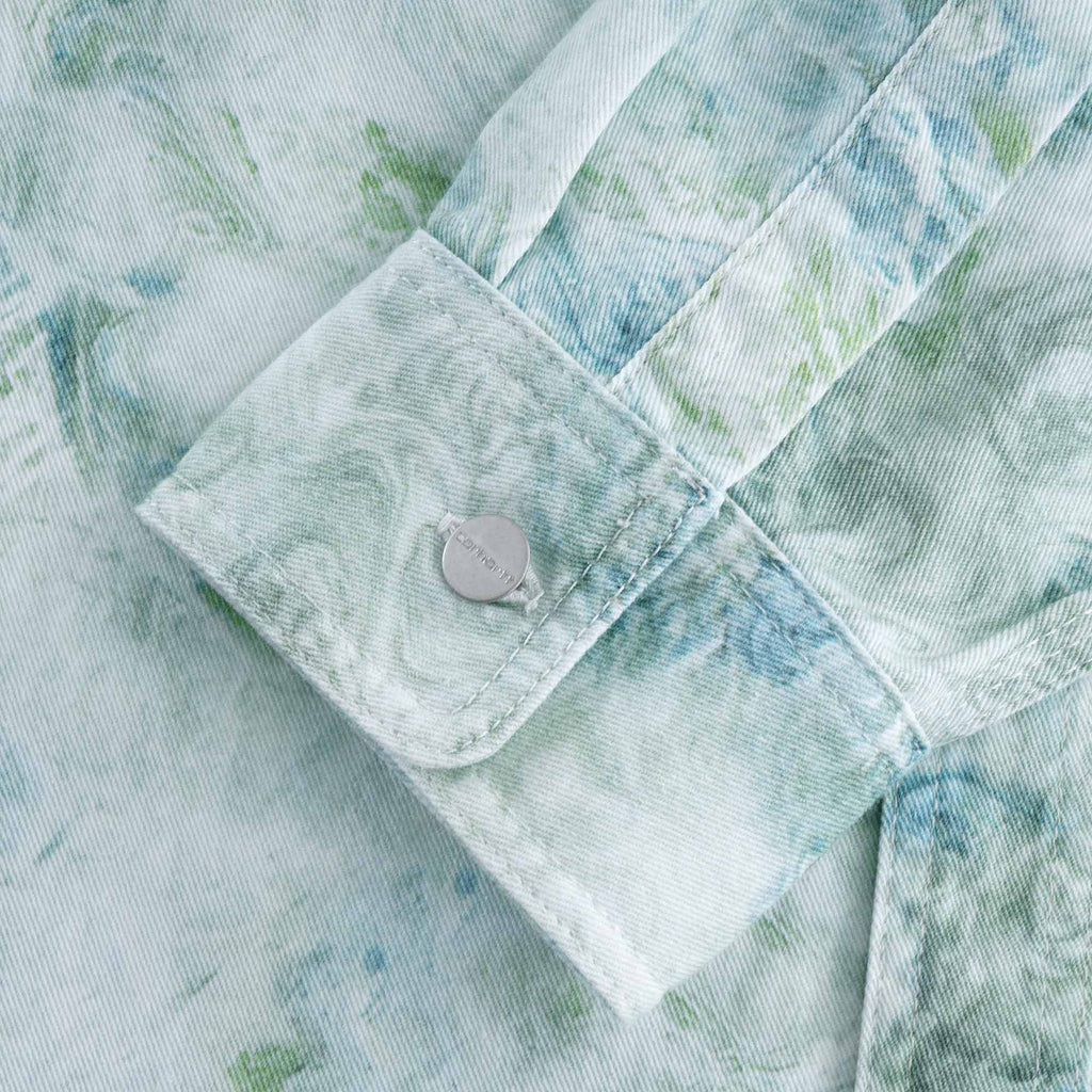 Marble Shirt - Marble Print Wave