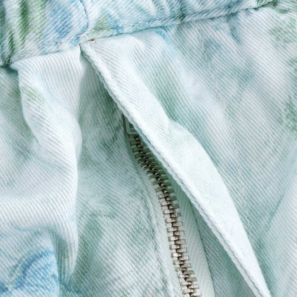Marble Short - Marble Print Wave
