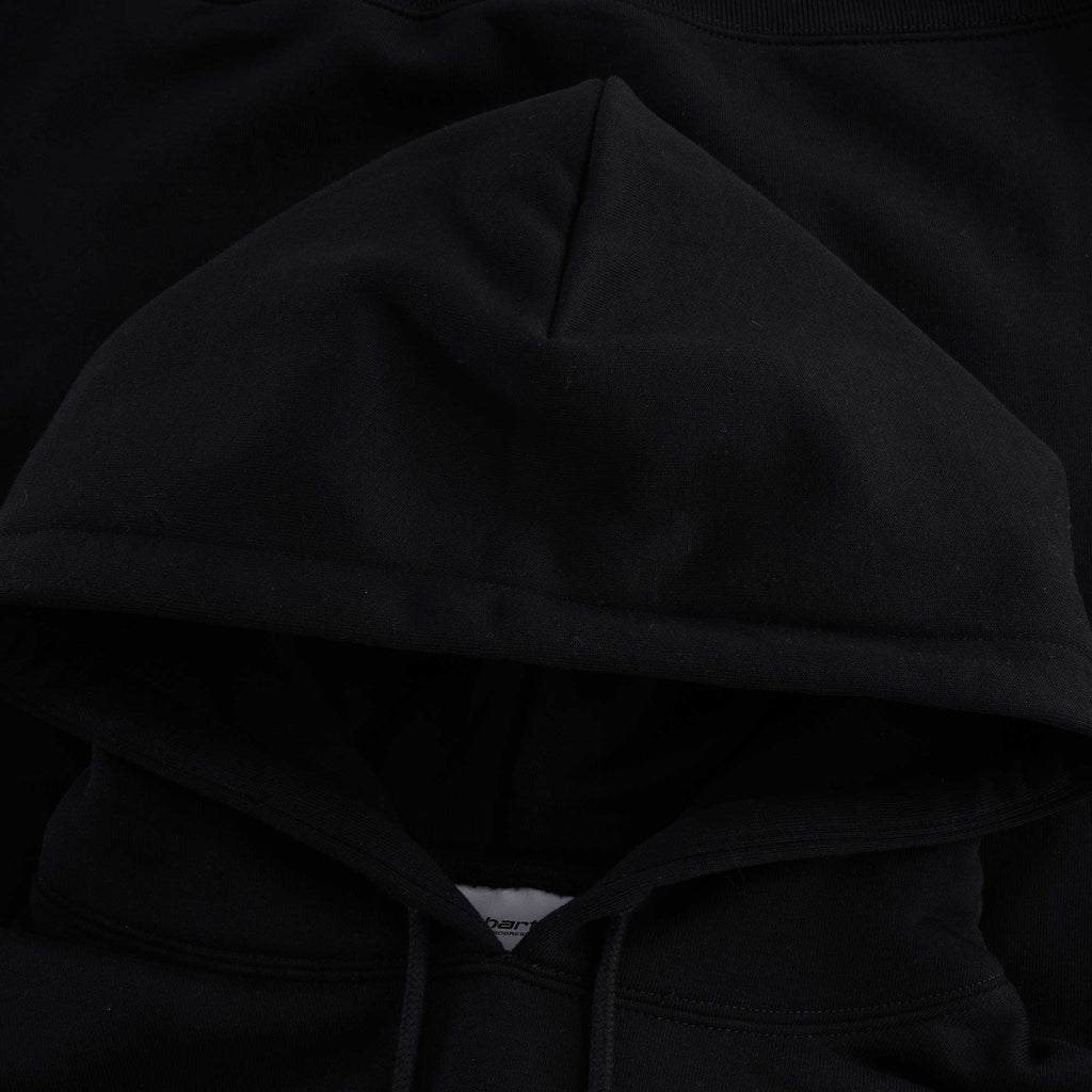 Hooded Panic Sweatshirt - Black