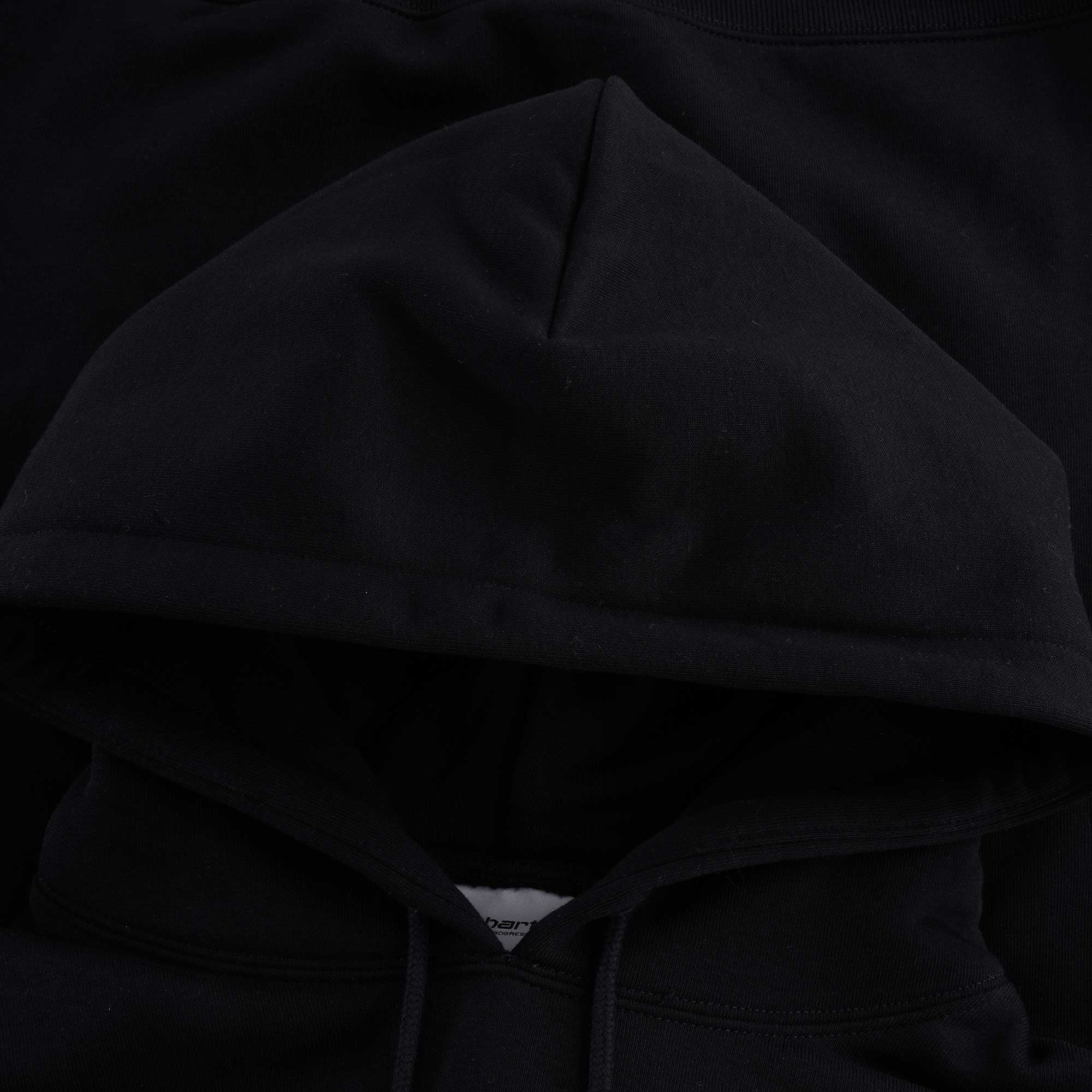 Hooded Panic Sweatshirt - Black