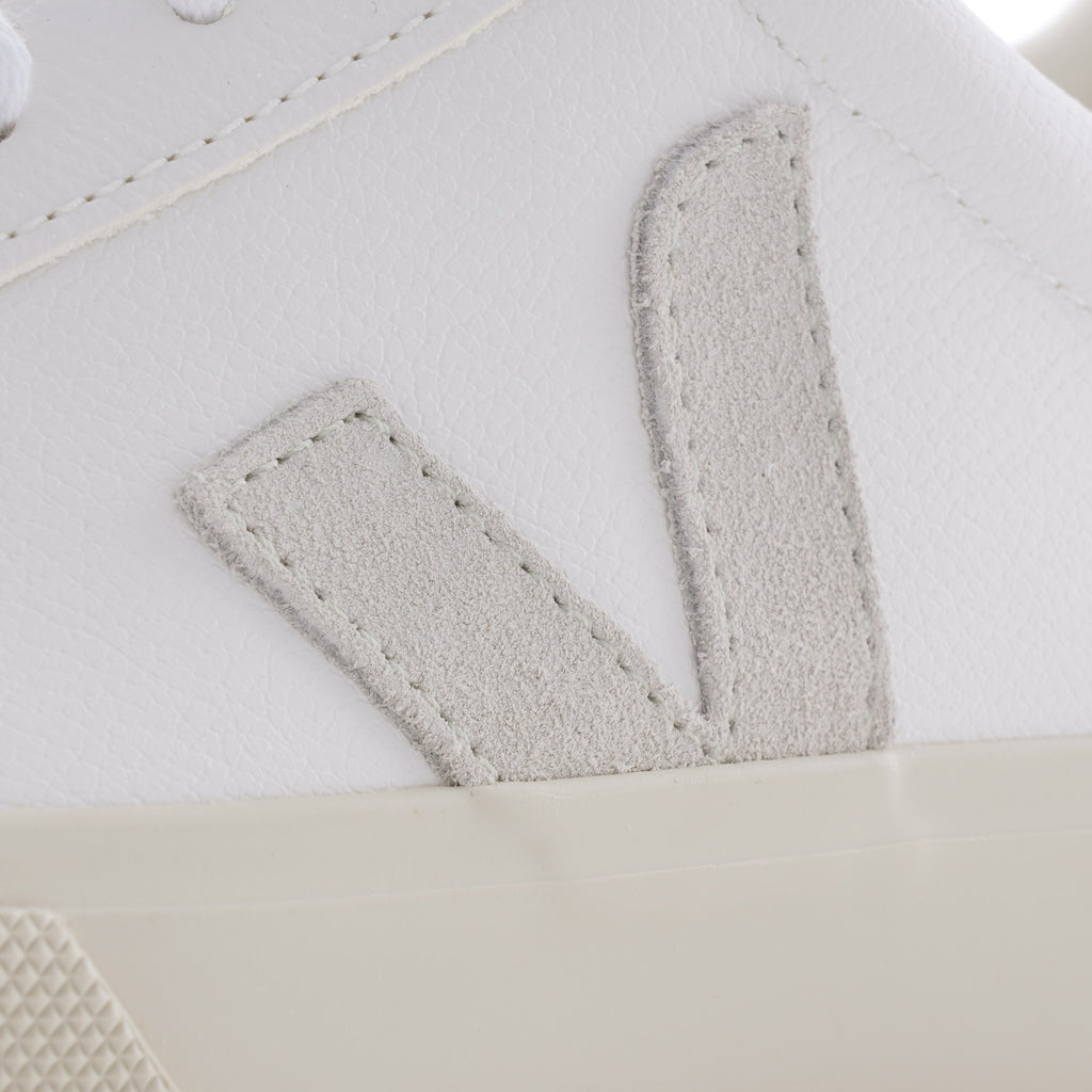 Campo Chromefree - White and Natural Suede
