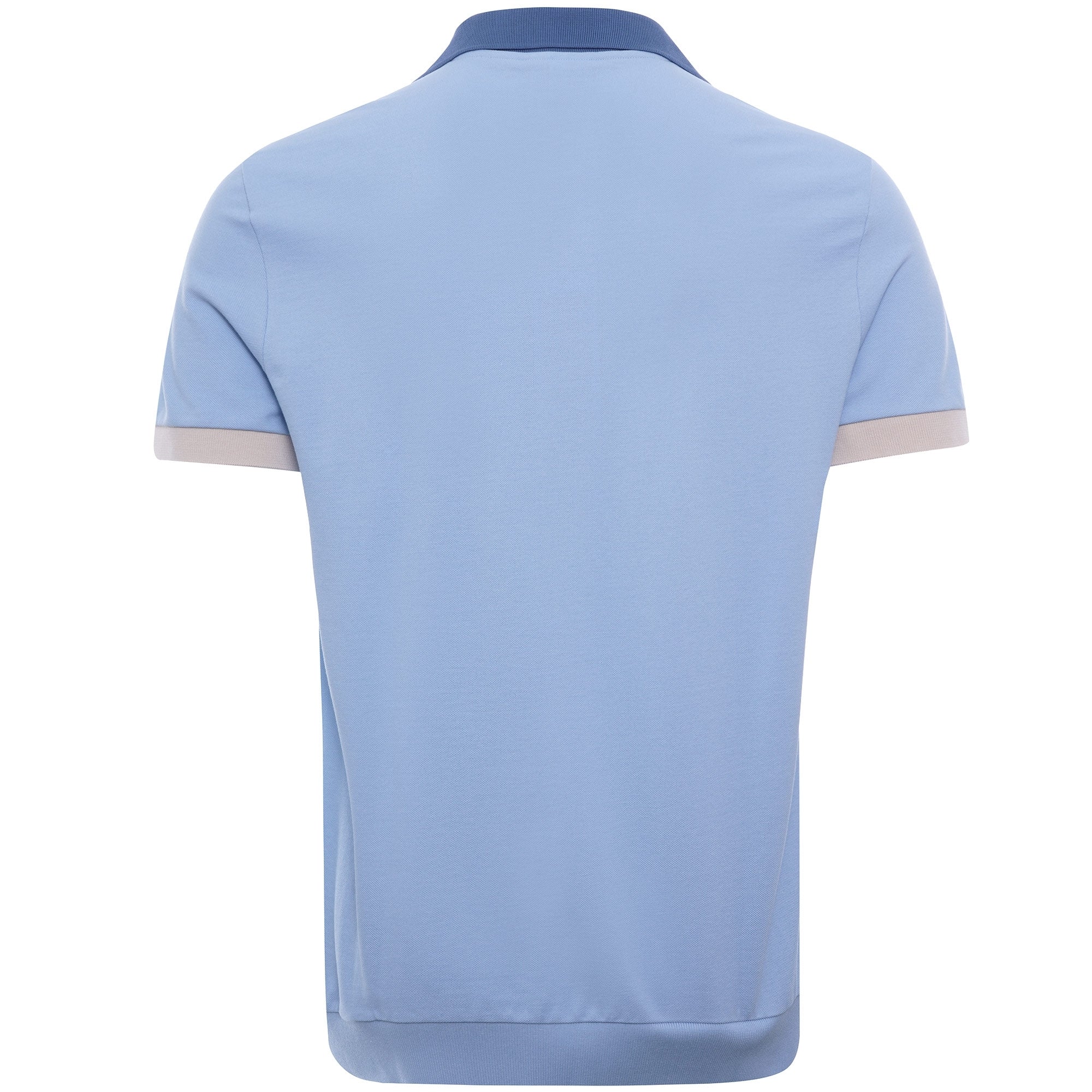Regular Fit Fresh Cotton Piqu Polo Shirt - Blue