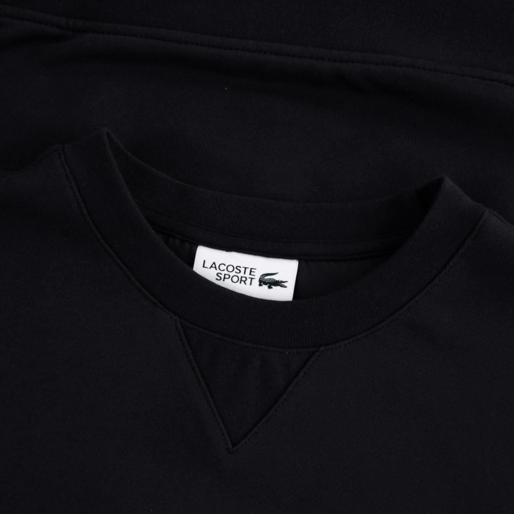 SPORT Cotton Blend Fleece Sweatshirt - Noir