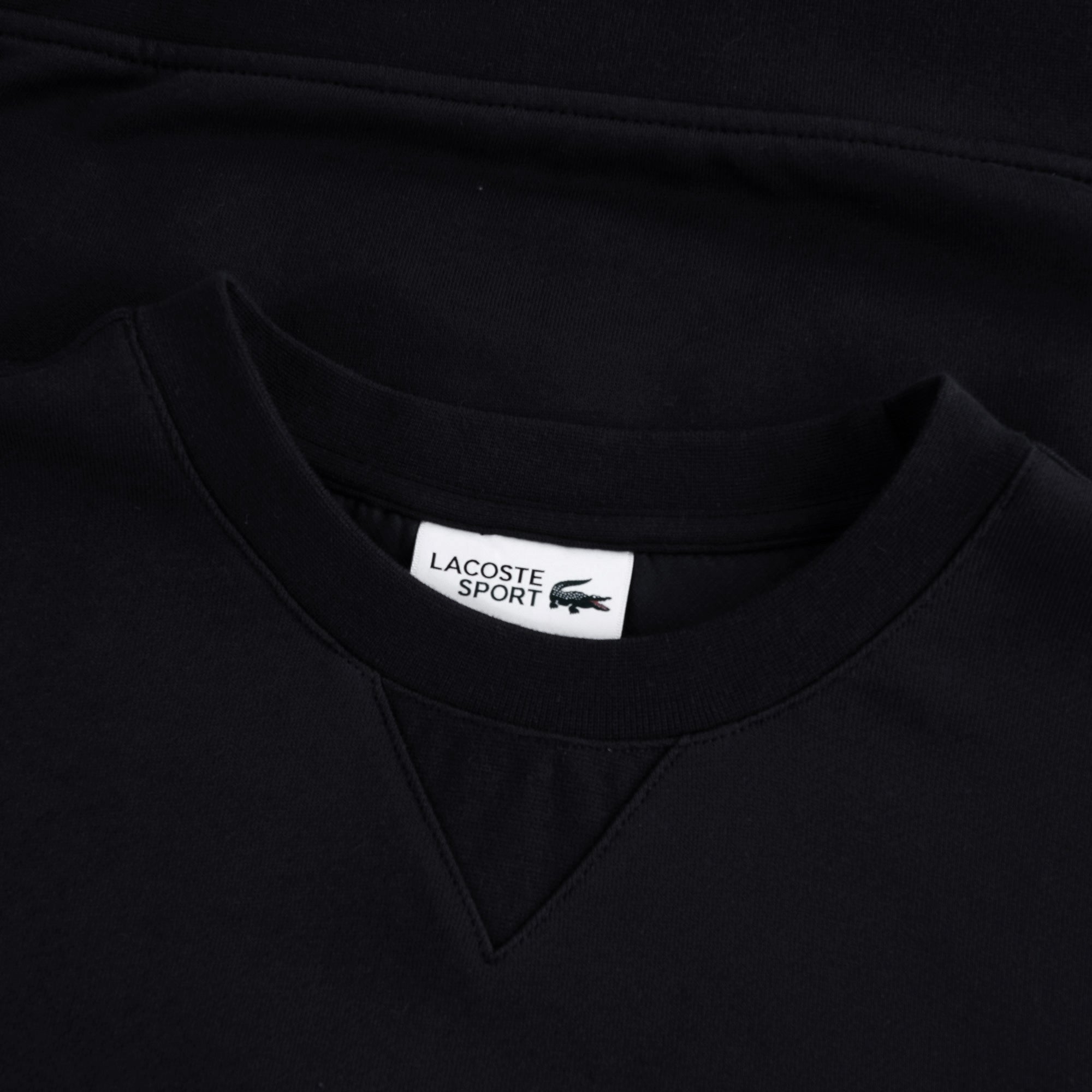SPORT Cotton Blend Fleece Sweatshirt - Noir