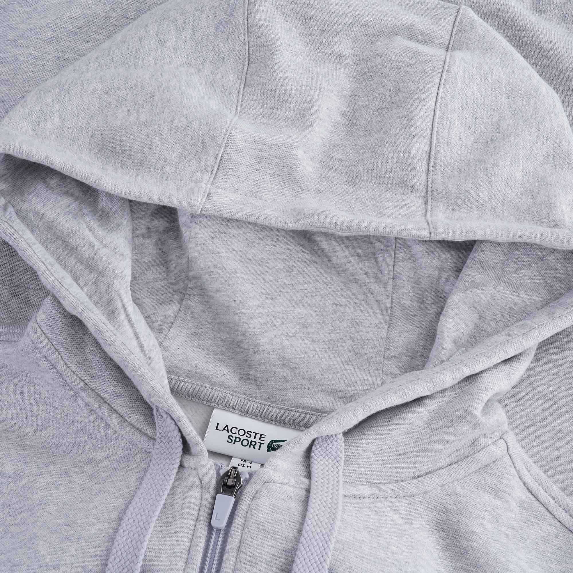 SPORT Lightweight Bi-material Hoodie - Gris Chine