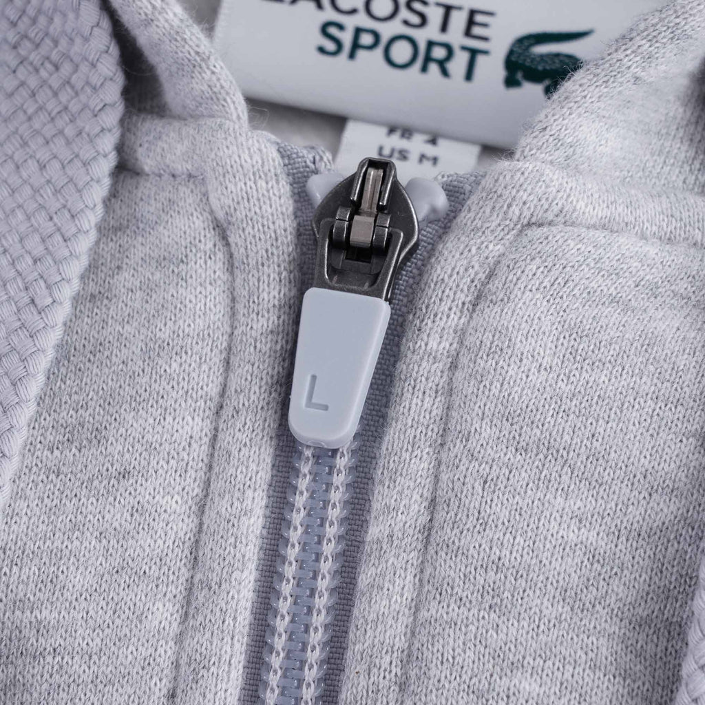 SPORT Lightweight Bi-material Hoodie - Gris Chine