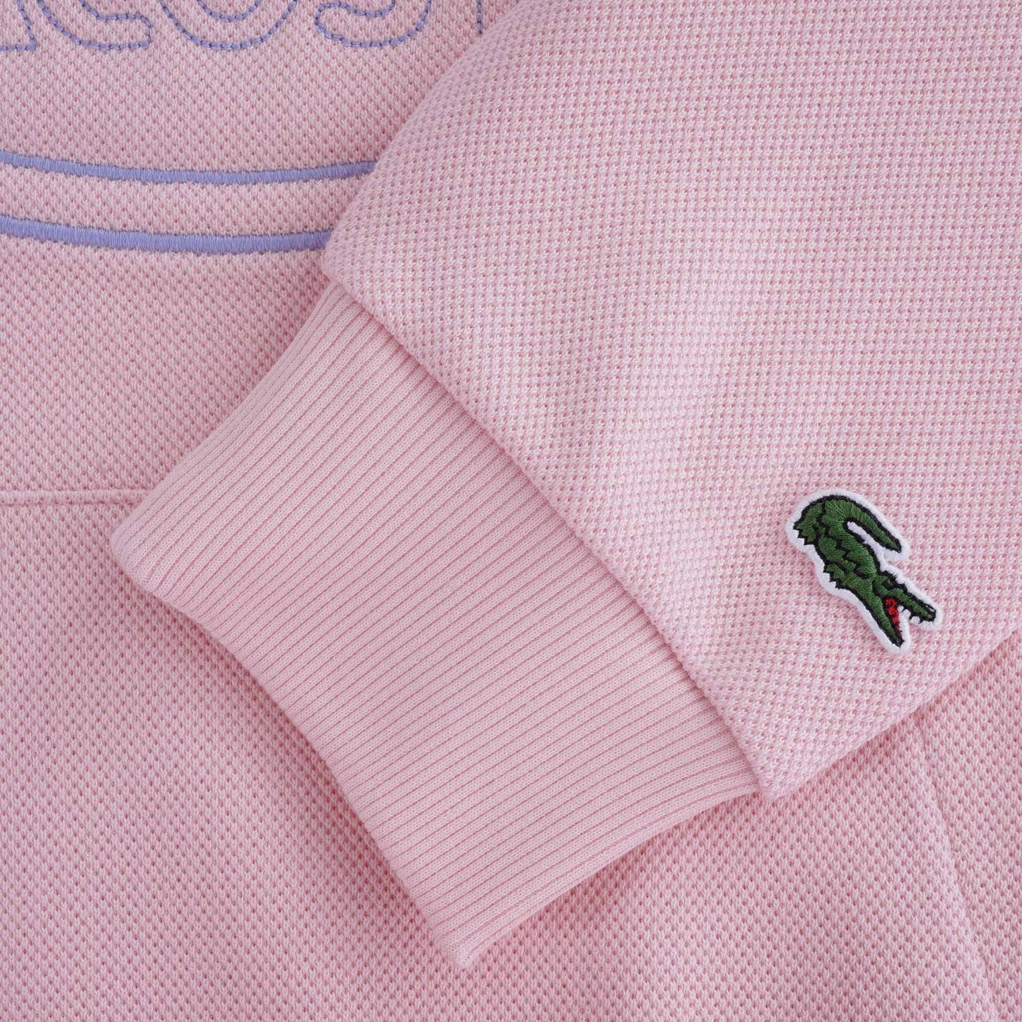 SPORT Cotton Blend Fleece Sweatshirt - Rose Pale