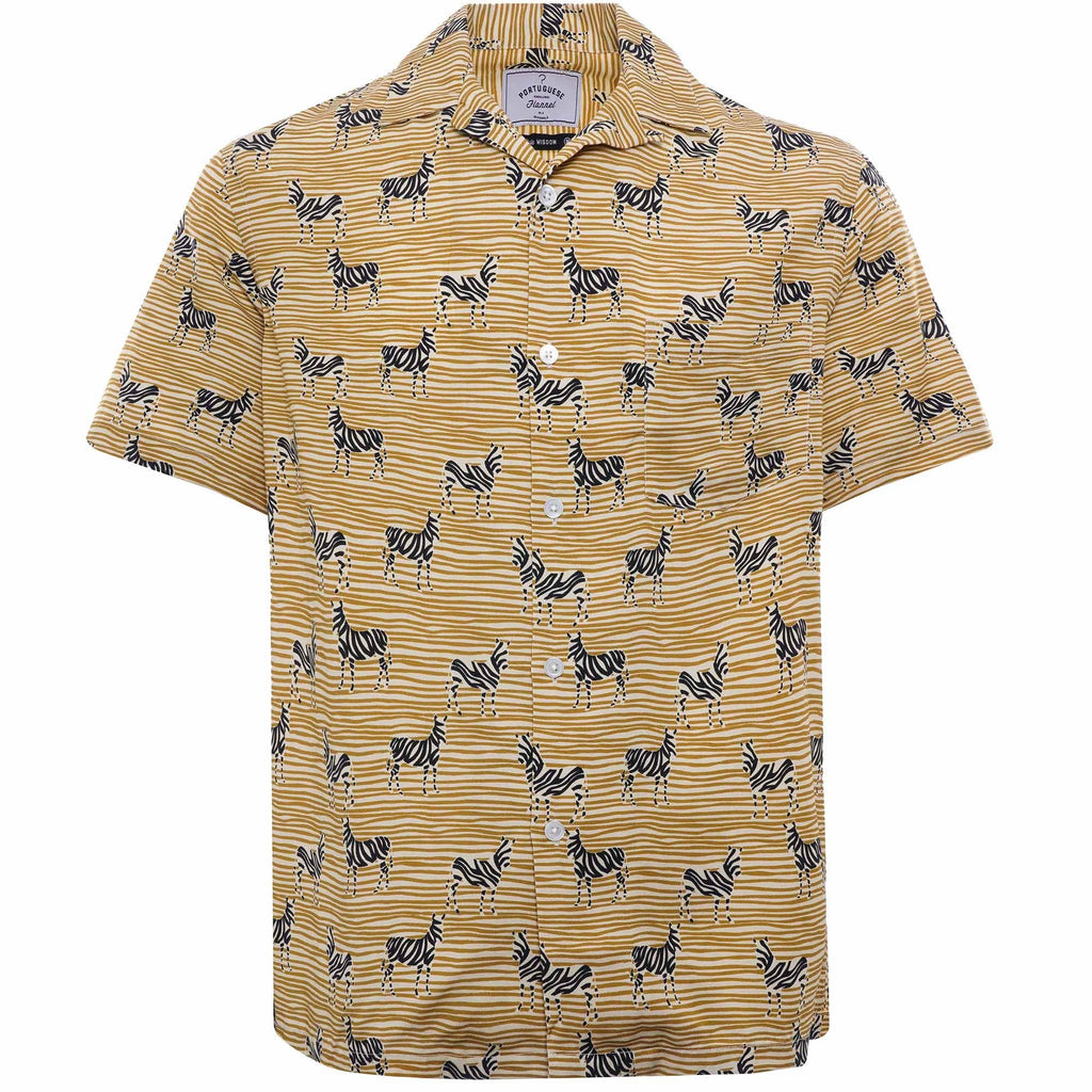 Zebra Shirt - Yellow