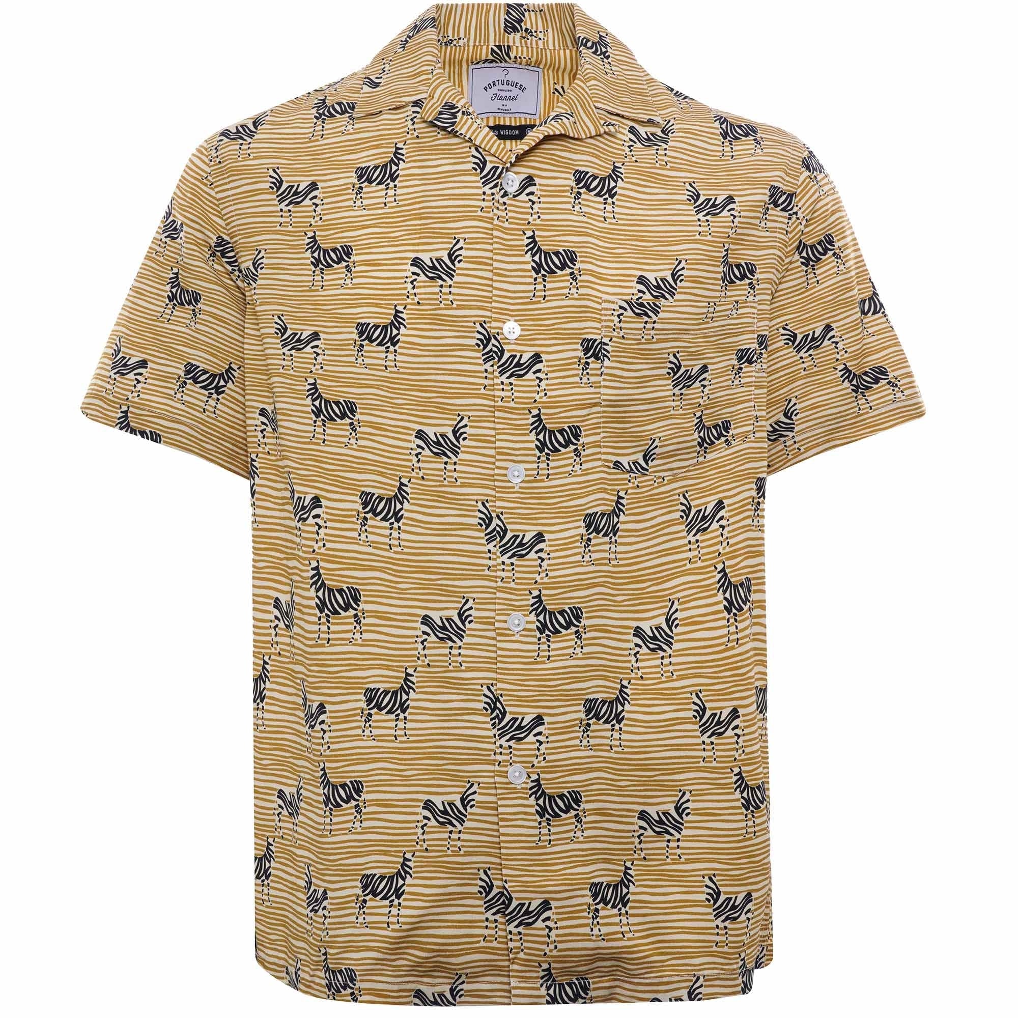 Zebra Shirt - Yellow