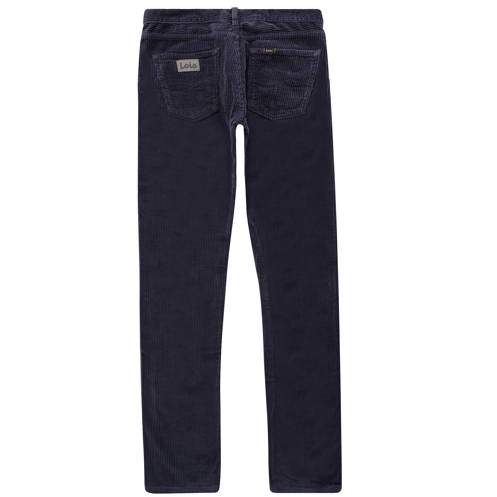 Lois Jeans Dallas Jumbo Cord Trousers - Mood Indigo