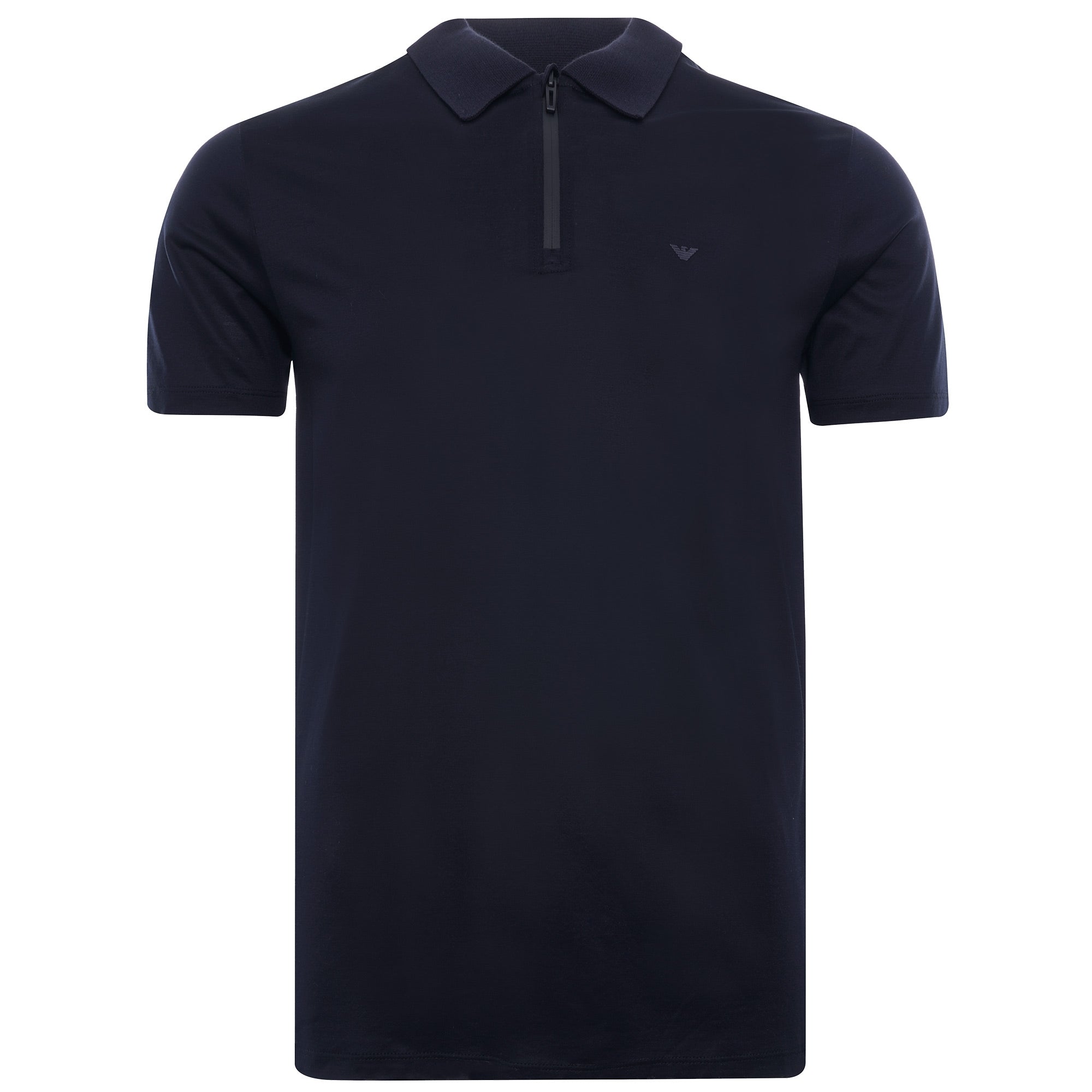 Travel Essentials Tencel Blend Polo Shirt - Blu Navy