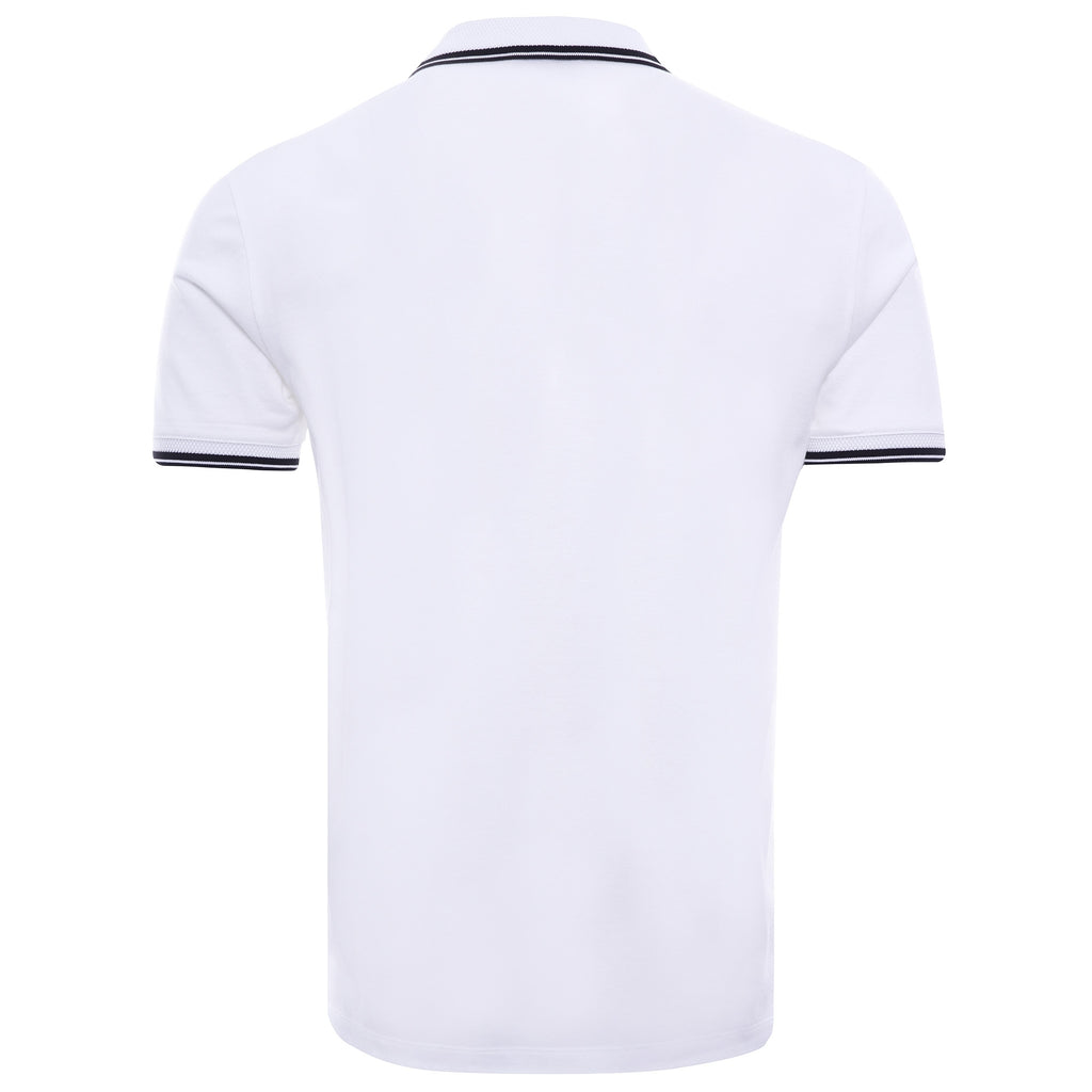 Mercerised Piqu Polo Shirt - Bianco
