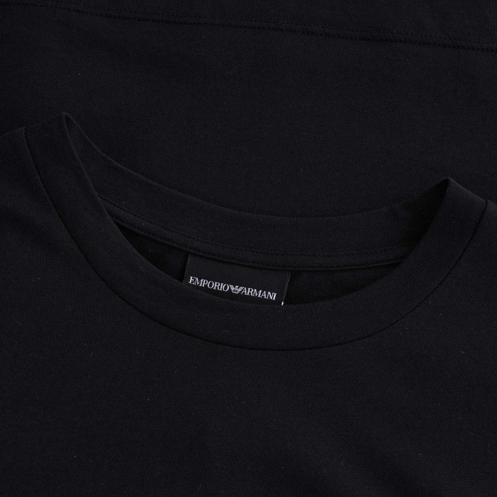 Silky Jersey T-shirt Maxi Eagle - Nero