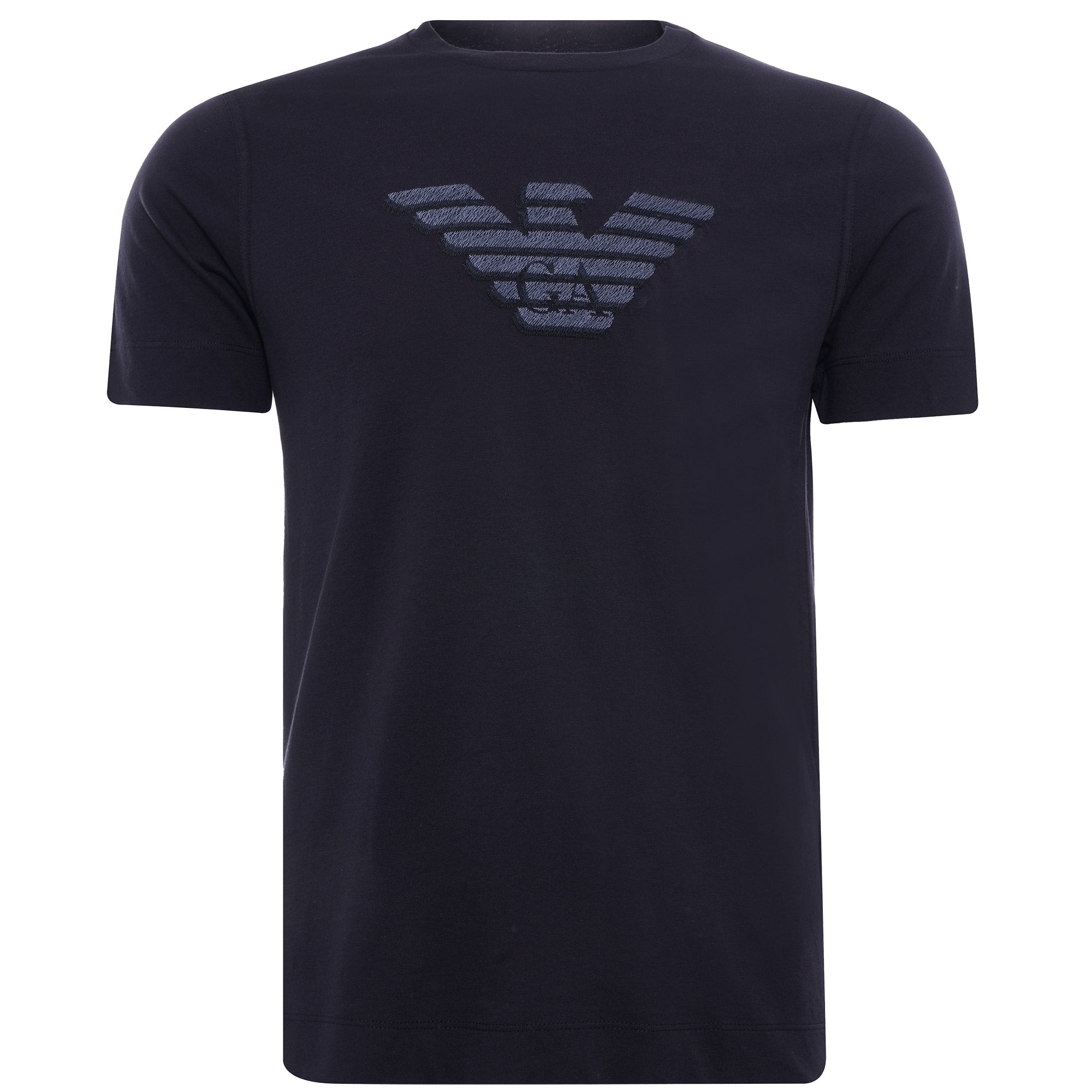 Silky Jersey T-shirt Maxi Eagle - Blu Navy