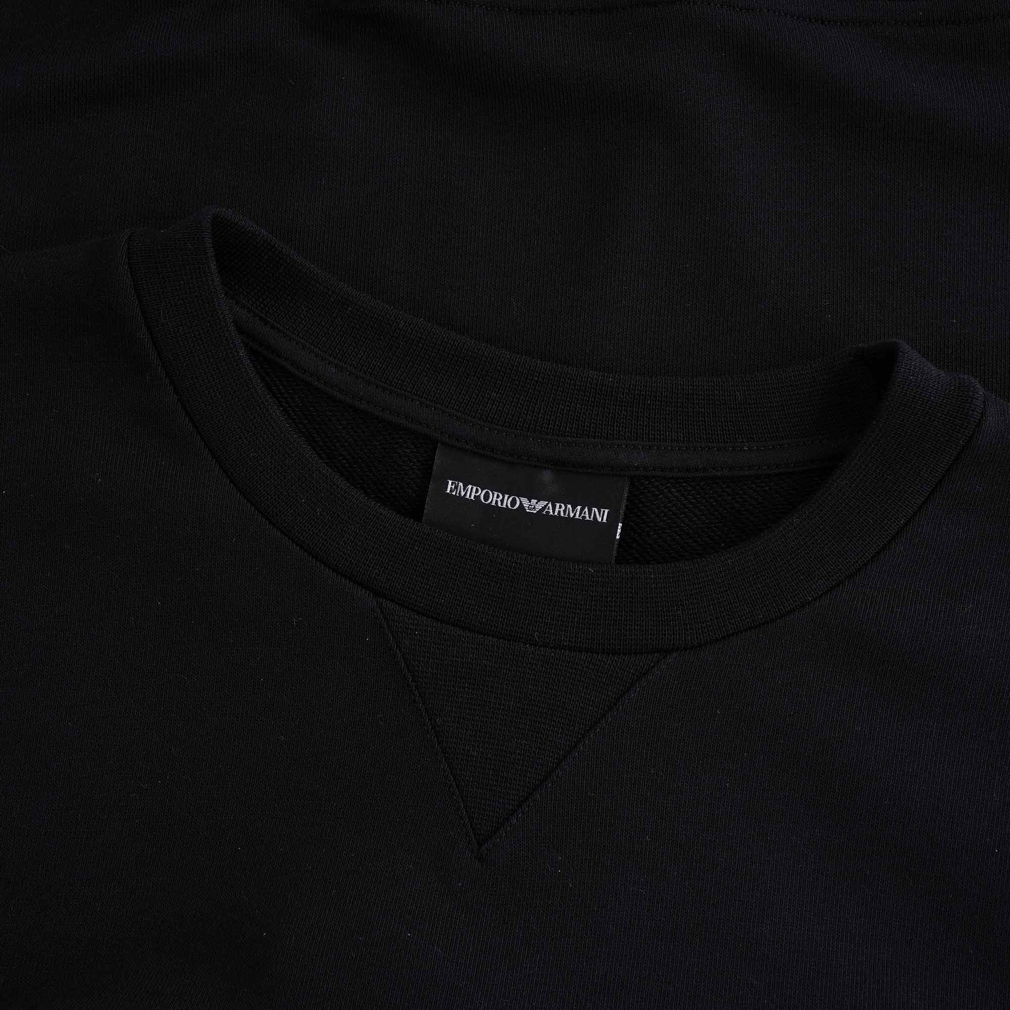 Dashed Eagle Sweatshirt - Nero