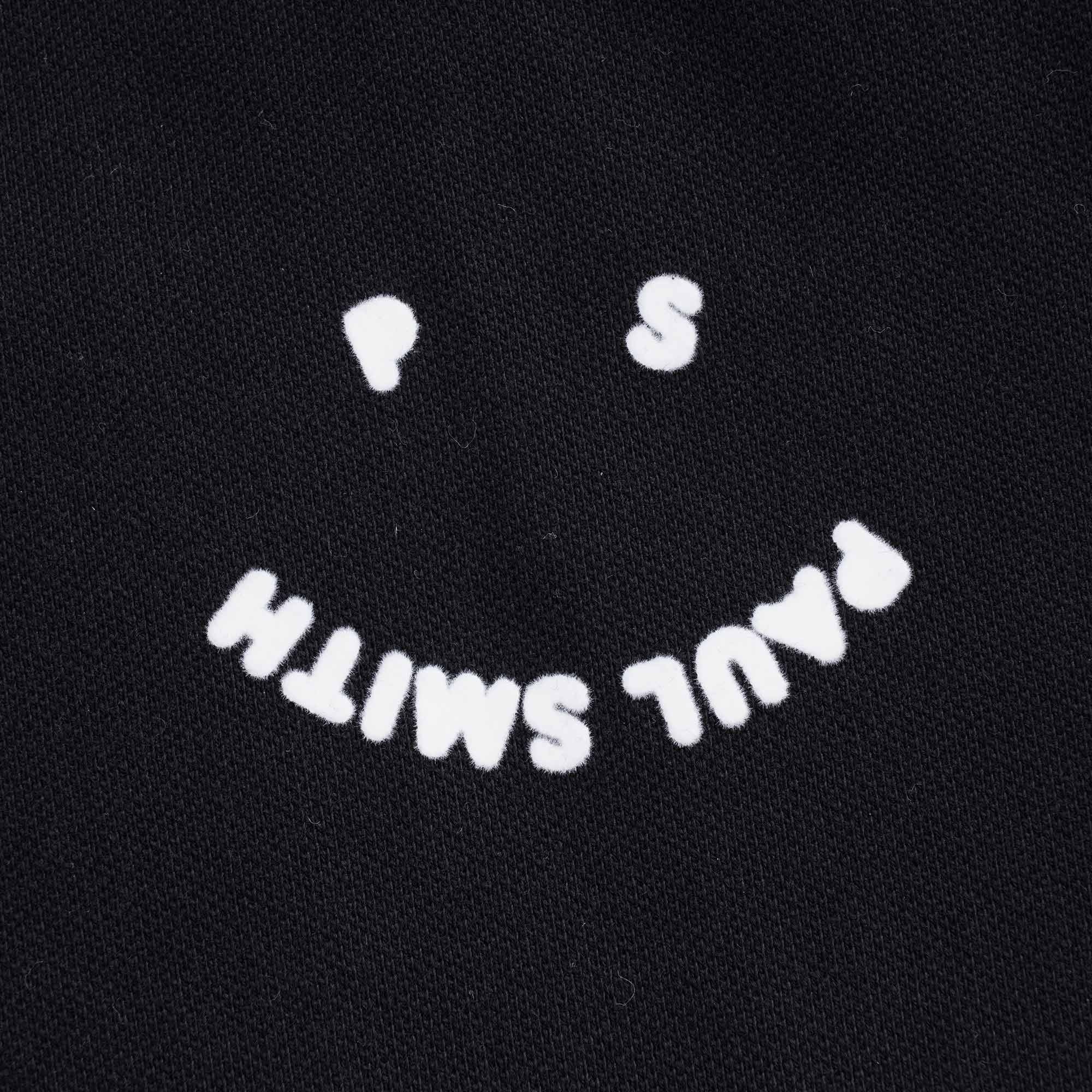 PS Happy' Polo Shirt - Black