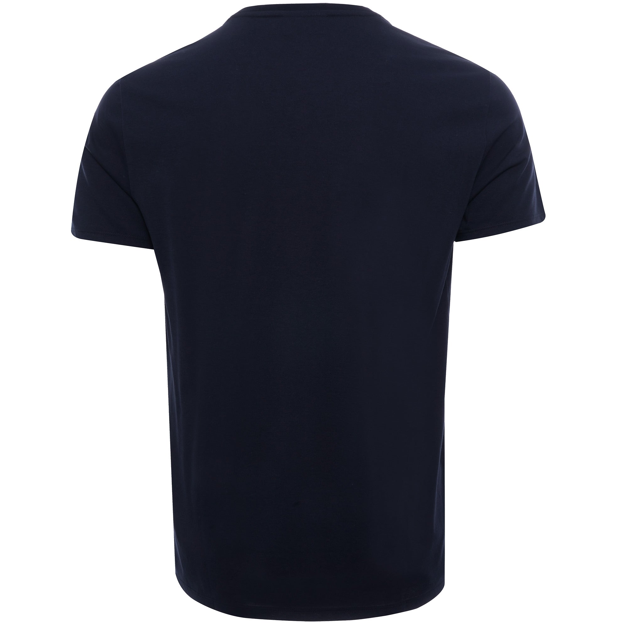 V-neck Pima Cotton Jersey T-shirt - Marine